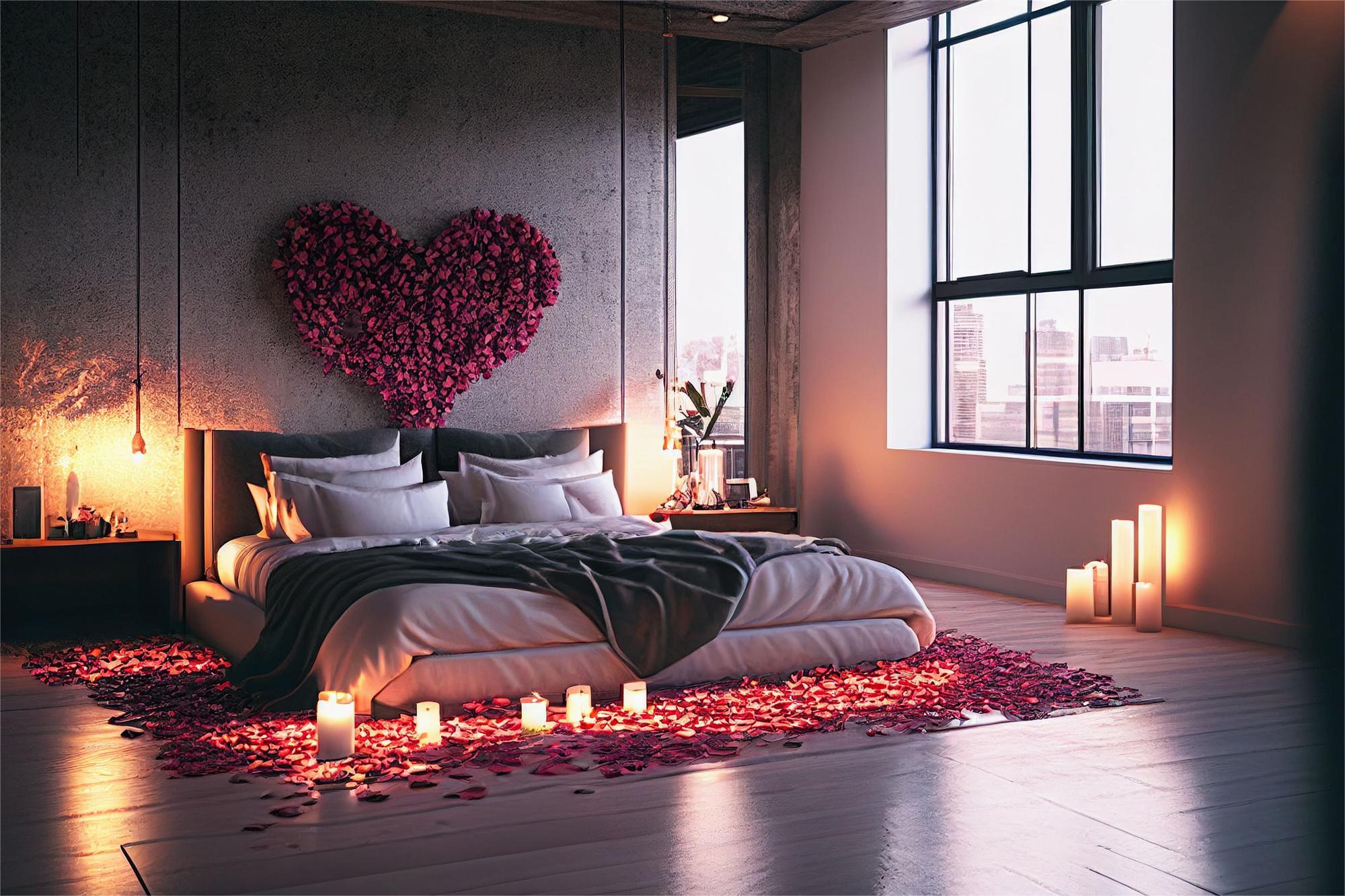 How to create a Valentine’s Day atmosphere with decorations?