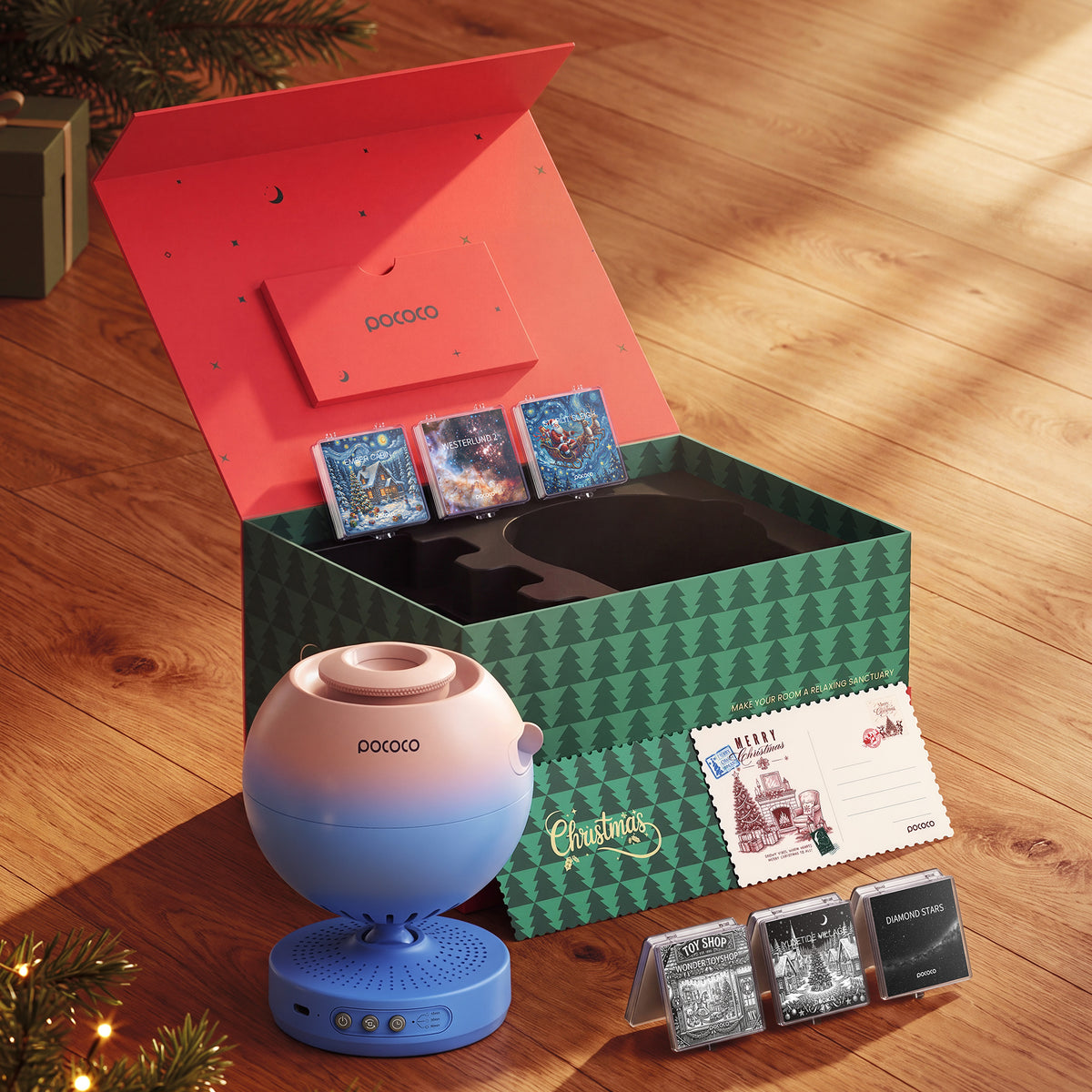 2026 POCOCO Christmas Star Projector Set