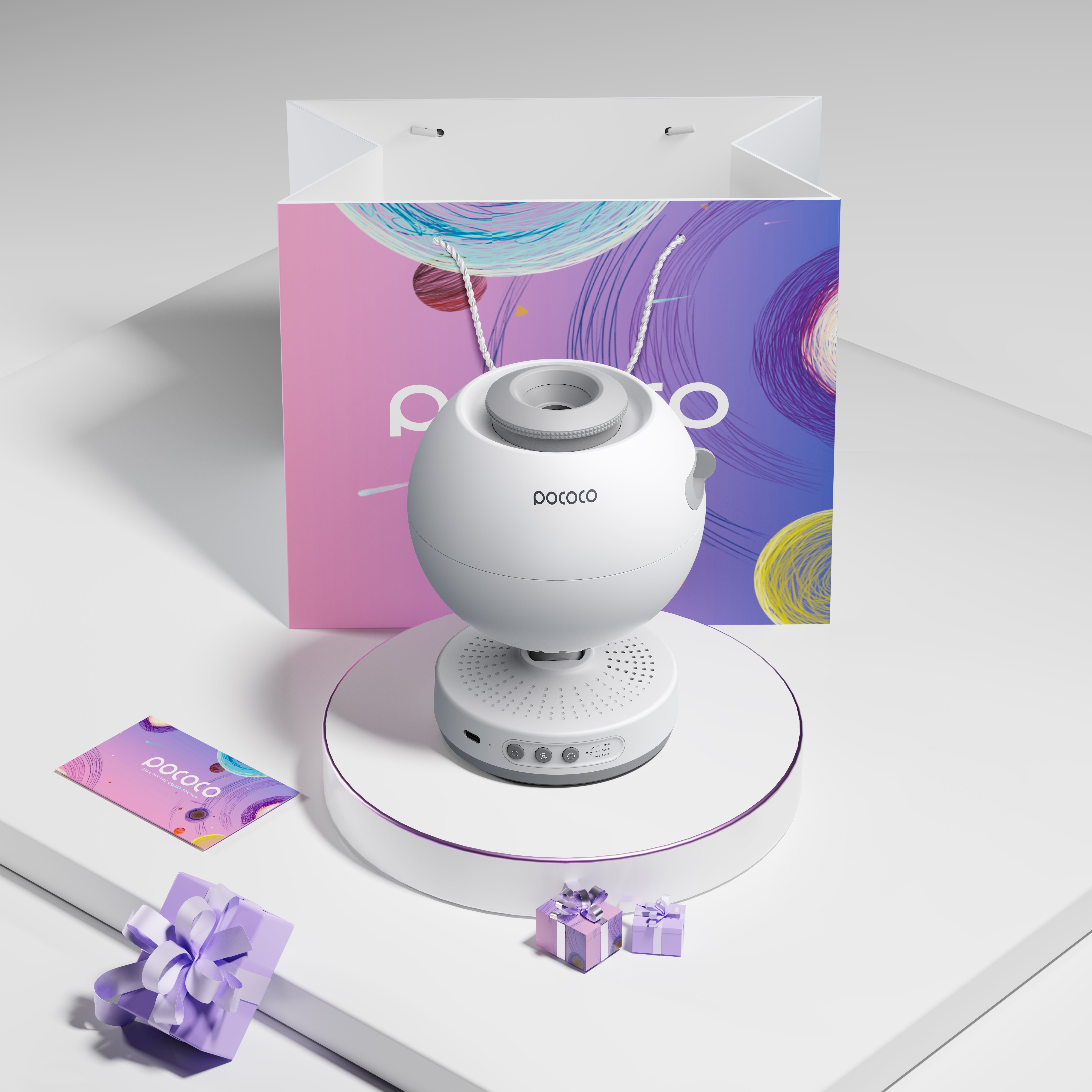 2026 POCOCO Valentine's Day Star Projector Set | 1 Projector + 8 Discs