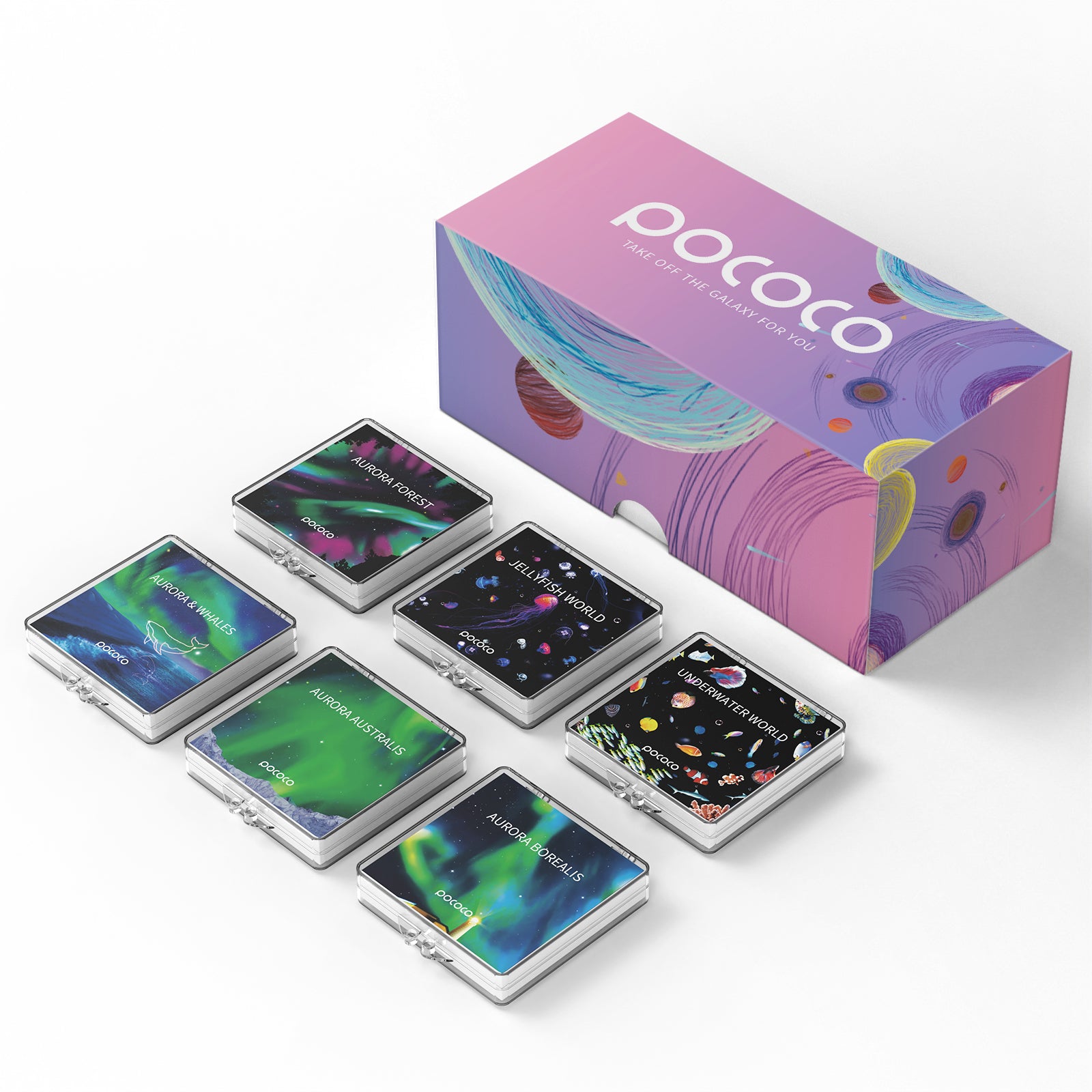 2026 POCOCO Valentine's Day Star Projector Set | 1 Projector + 8 Discs