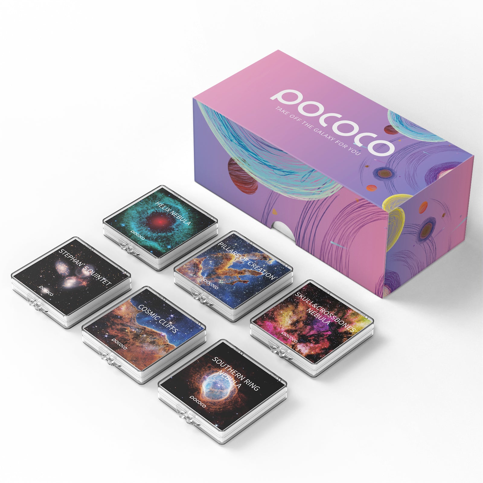 POCOCO Galaxy Projector | Star Projector + 6-disc Set + 4 Free Discs