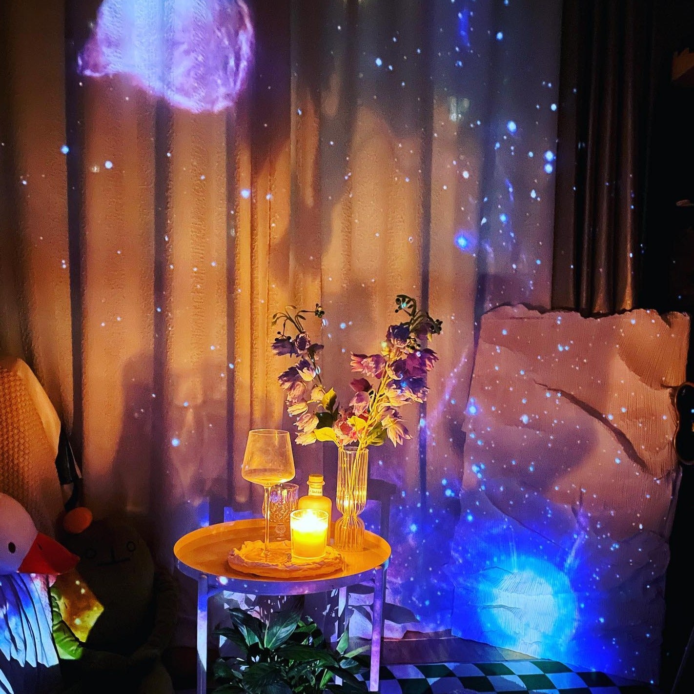 Estrella fija y nebulosa - Discos de proyector POCOCO Galaxy | 6 piezas