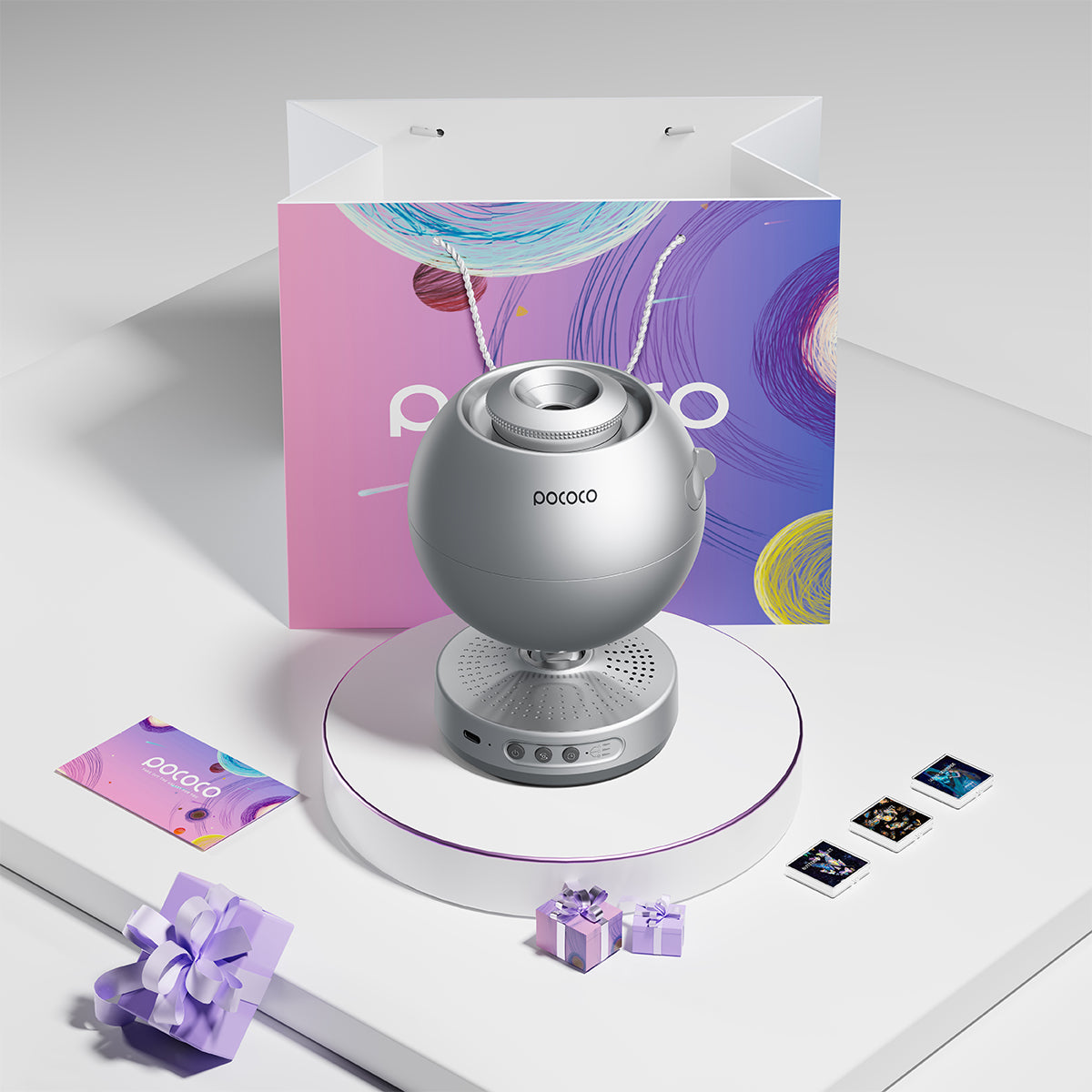 2026 POCOCO Valentine's Day Star Projector Set | 1 Projector + 12 Discs