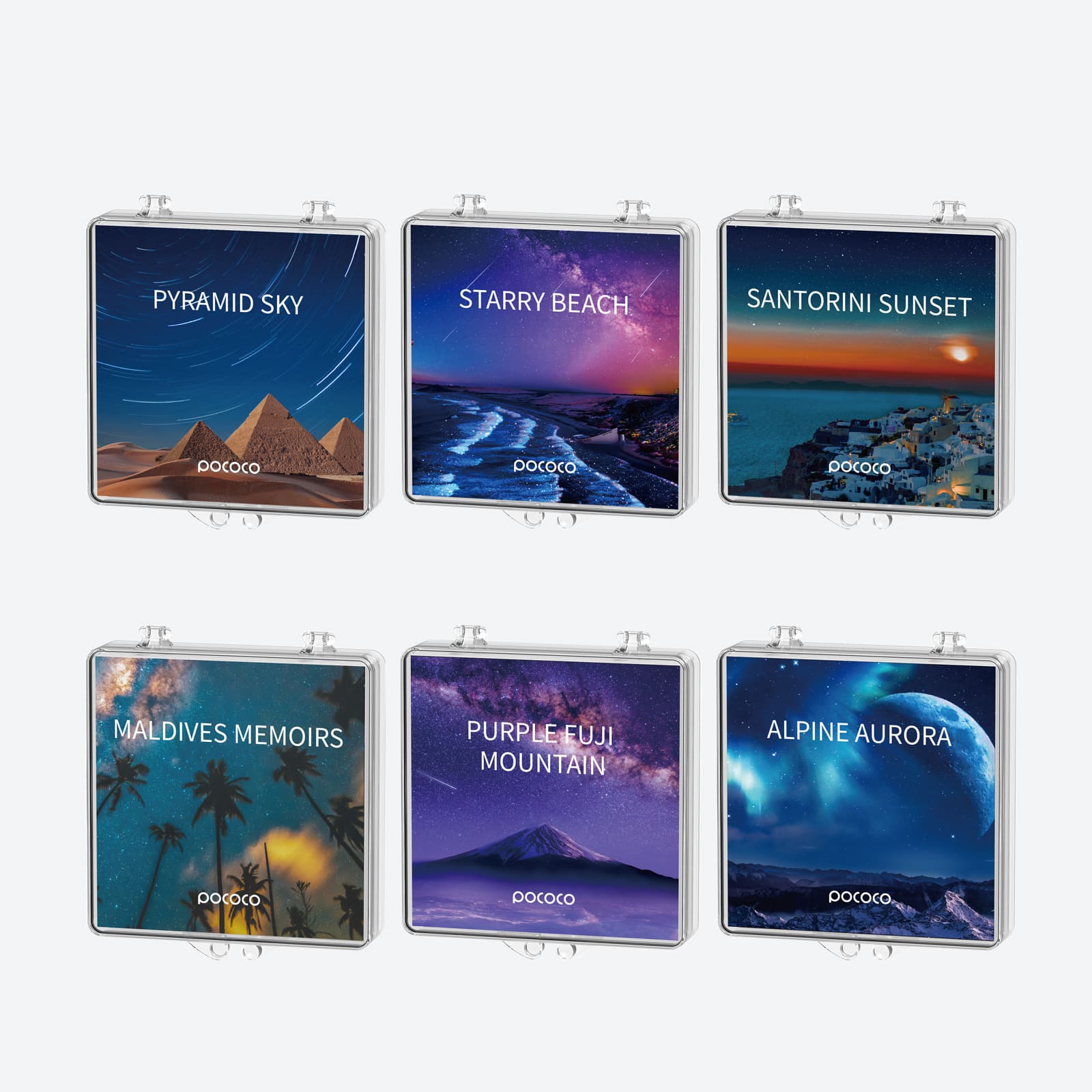 Dreamy Nature Galaxy Projector Discs (6 Pieces)