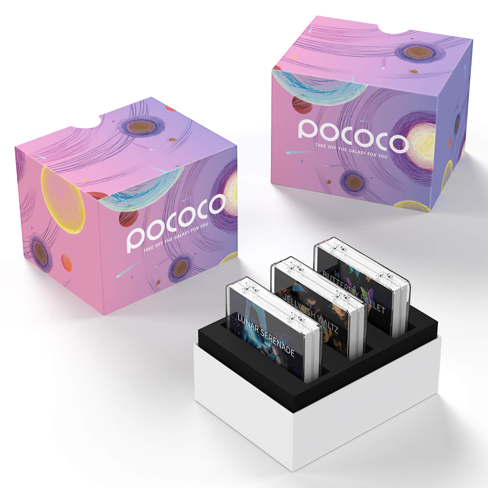 Coffret de 3 disques pour projecteur Galaxy Enchanted Harmonies