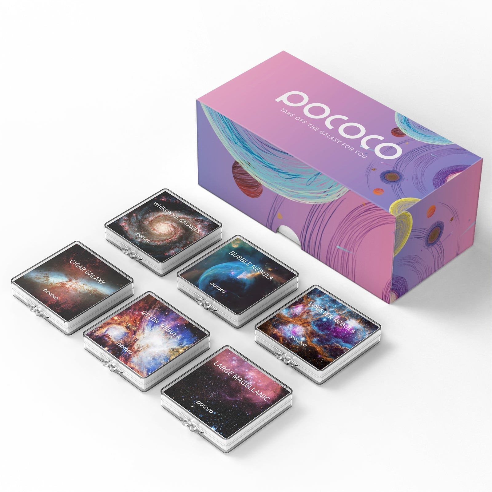 POCOCO Galaxy Projector | Star Projector + 6-disc Set + 4 Free Discs