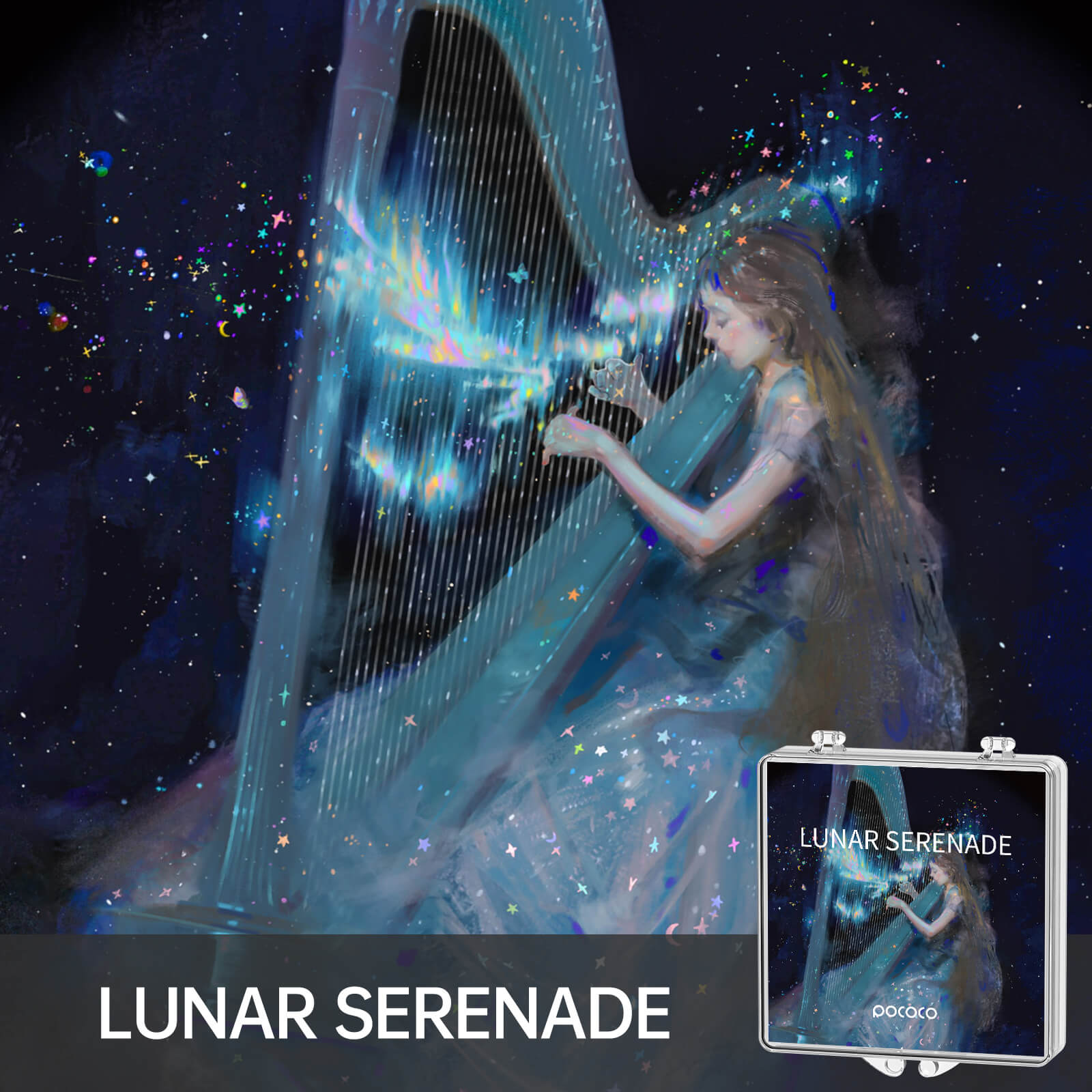 Coffret de 3 disques pour projecteur Galaxy Enchanted Harmonies
