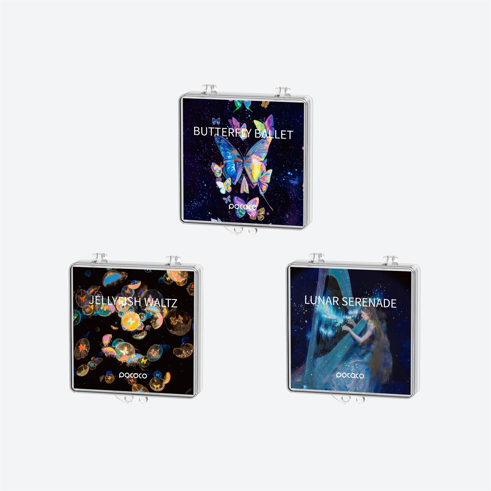 Coffret de 3 disques pour projecteur Galaxy Enchanted Harmonies
