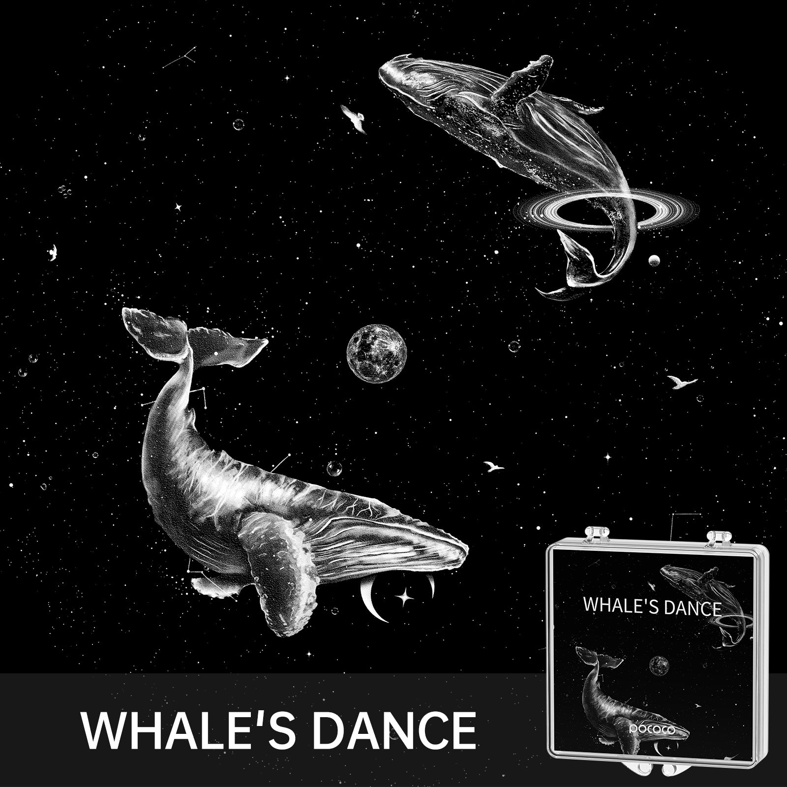 POCOCO Galaxy Projector Disc - Whale's Dance