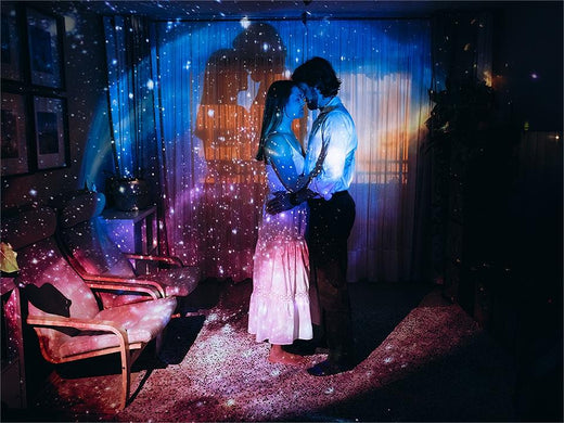 Galaxy Light Projectors as a Romantic Gift