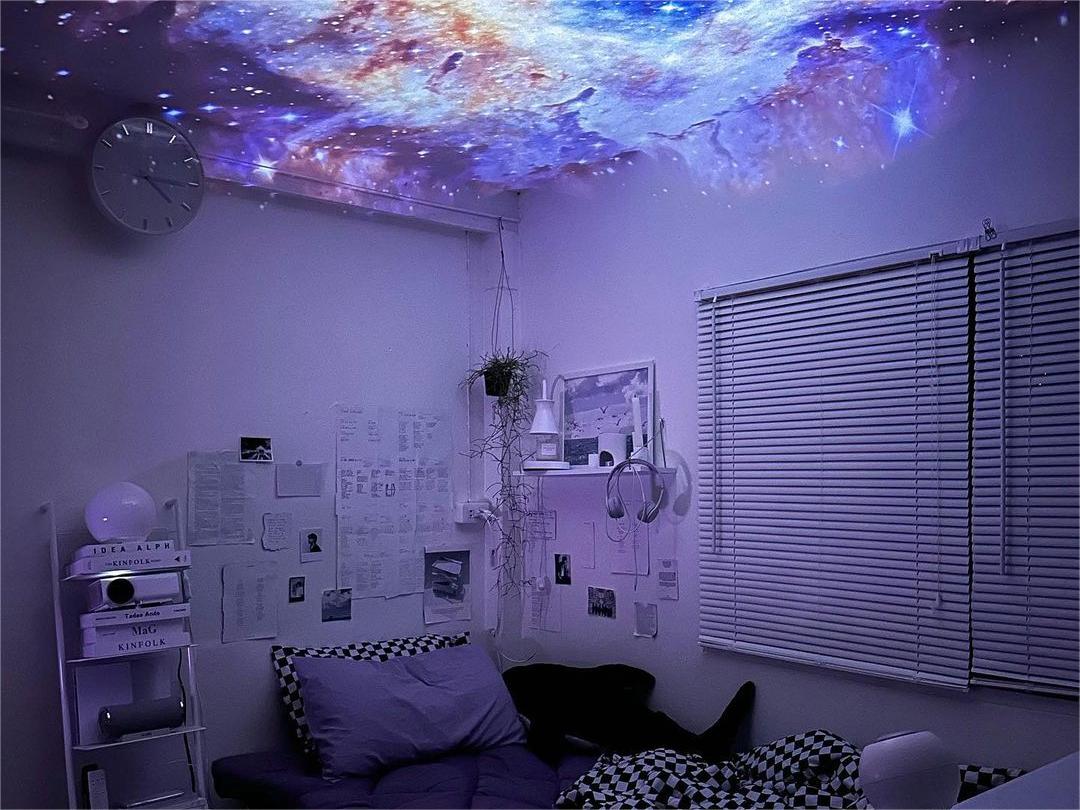 POCOCO Proiettore Stelle Planetario: Lampada Cielo Stellato Per Soffitto, Con Dischi 5K Ultra HD E Timer, Regalo Per Bambini E Adulti