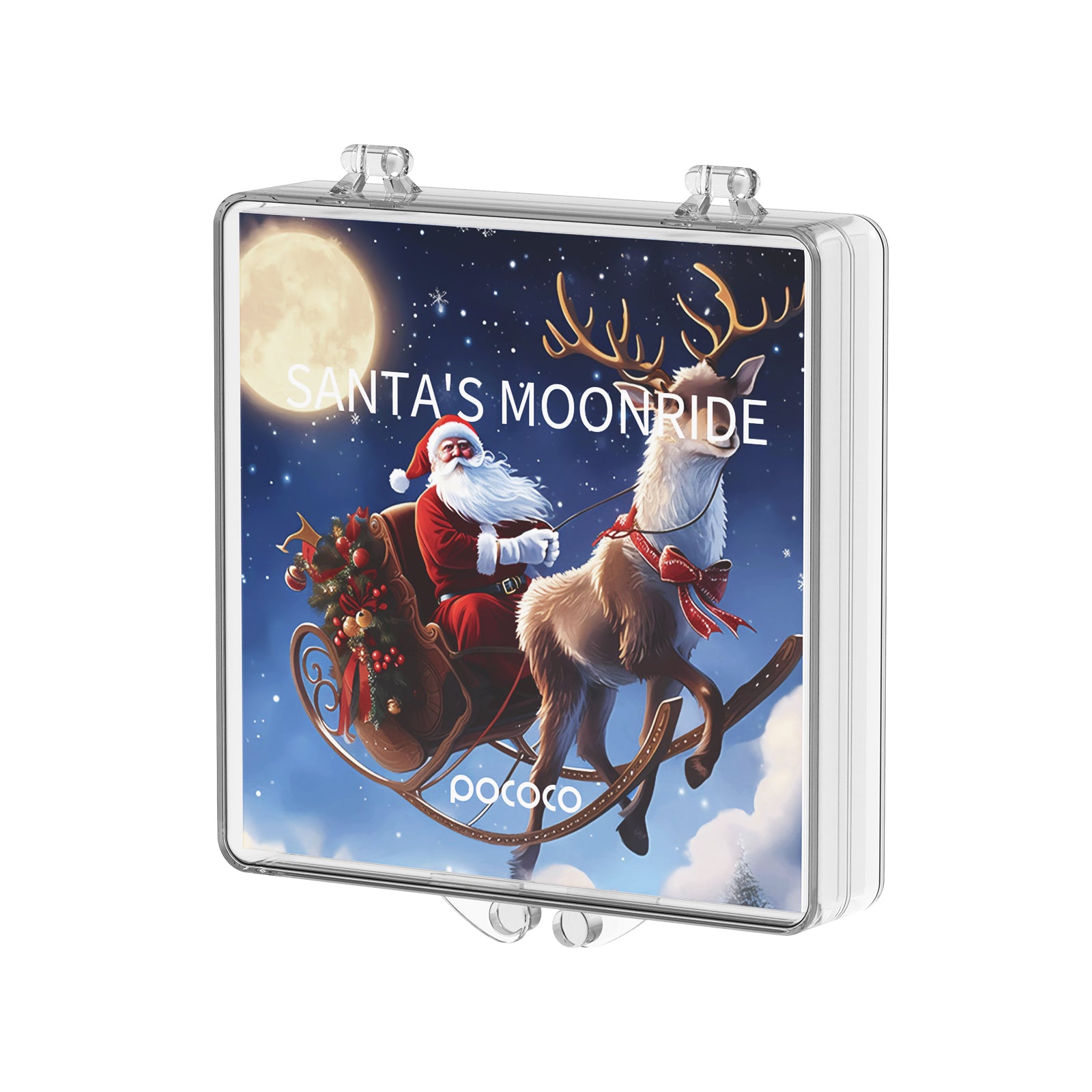 POCOCO Galaxy Projector Disc - Santa's Moonride