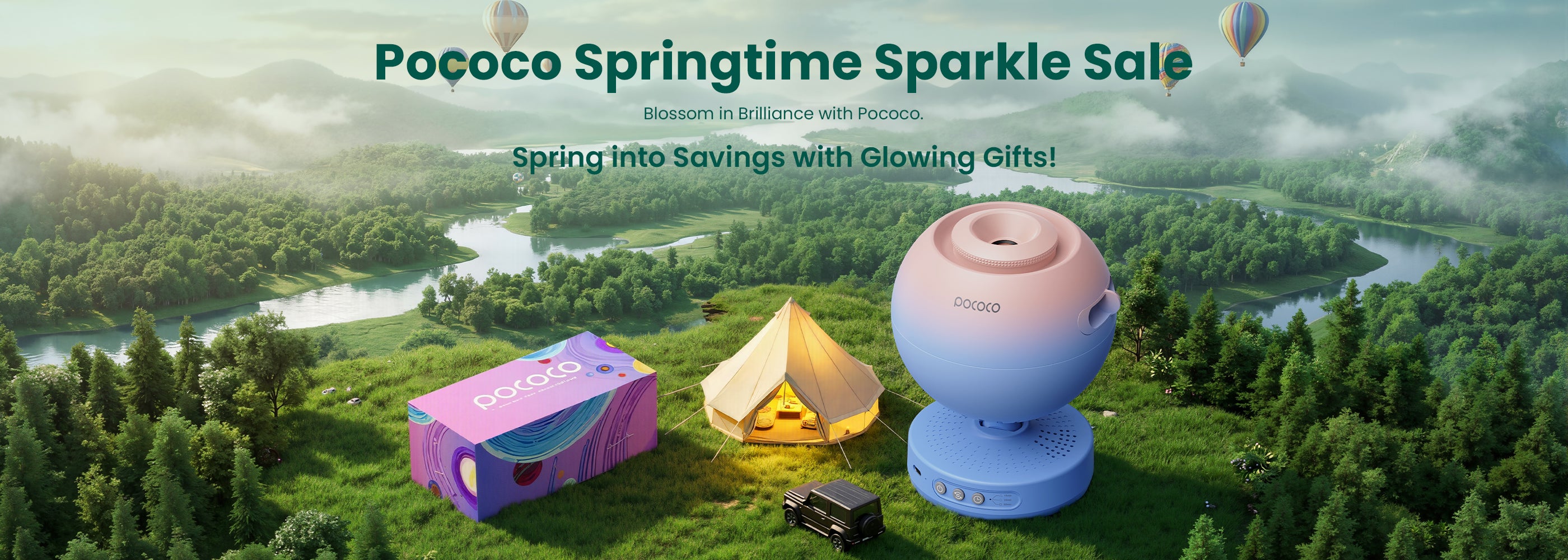 POCOCO Galaxy Projector Creates a Calming Universe