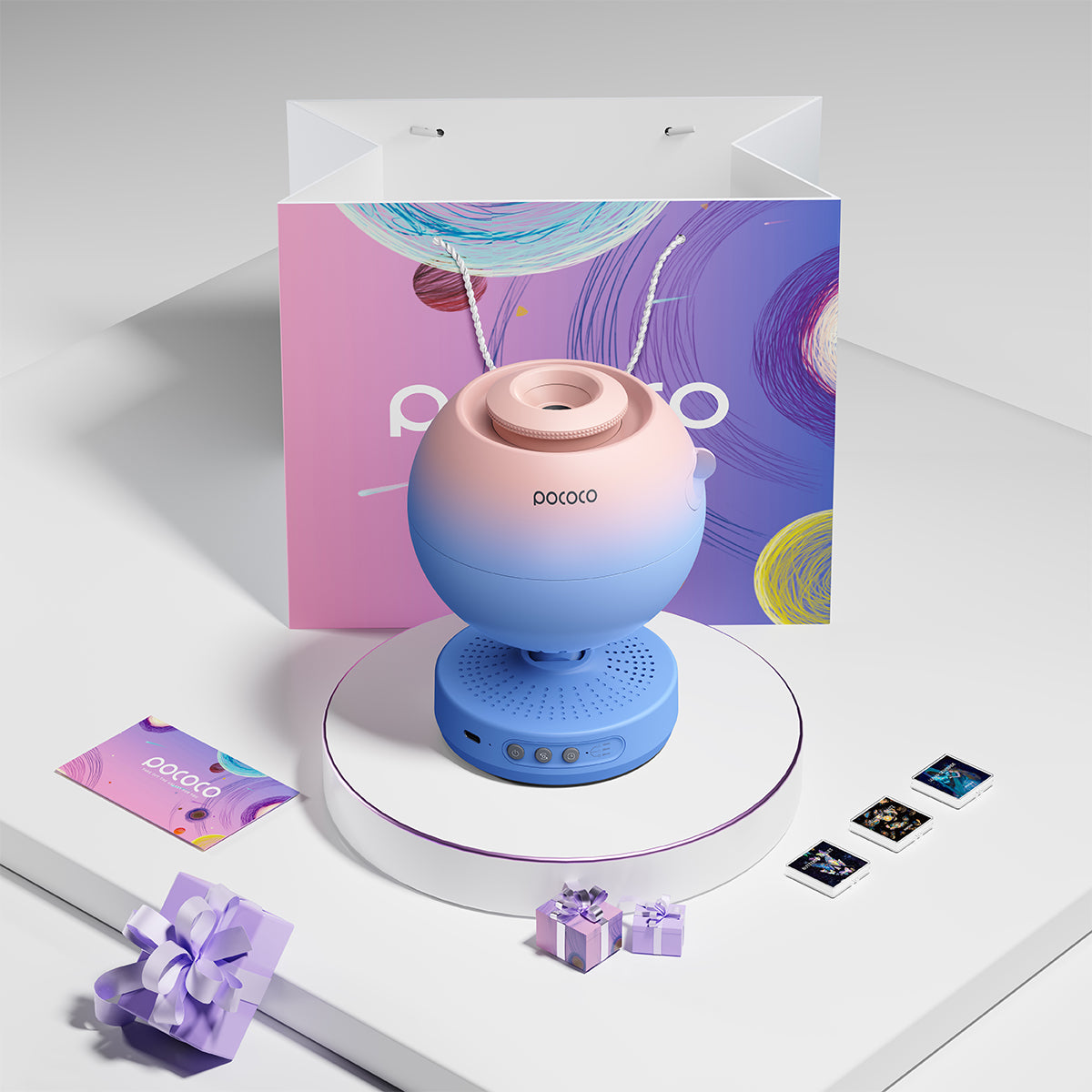 2026 POCOCO Valentine's Day Star Projector Set | 1 Projector + 12 Discs