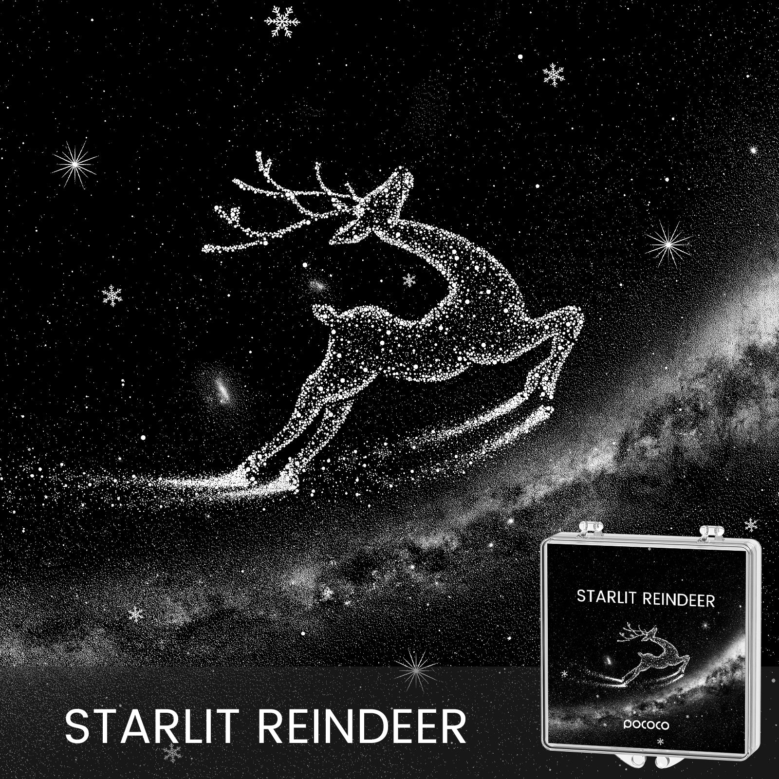 Starlit Christmas Galaxy Projector Discs Set (3 Discs)