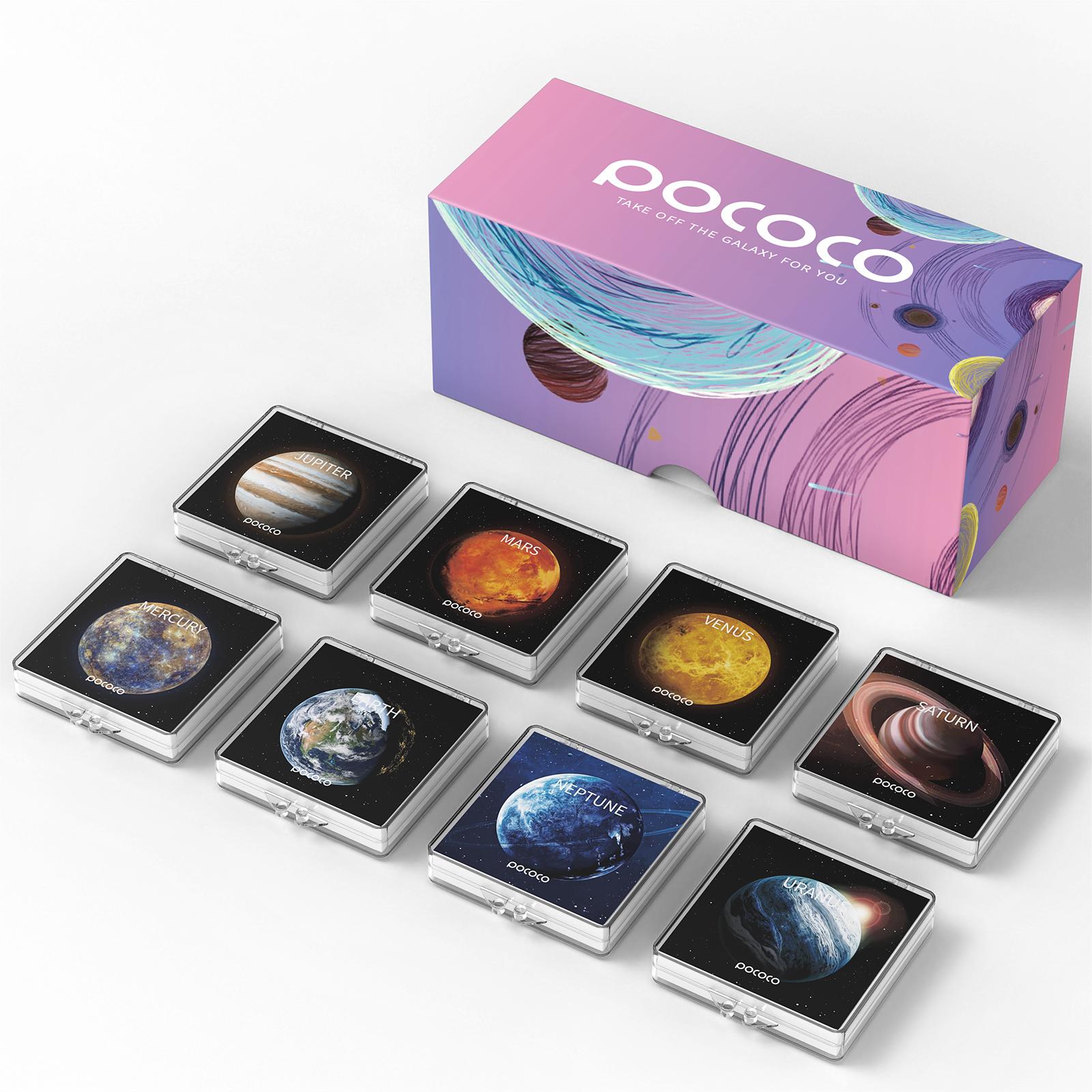 Immersive Planet - POCOCO Galaxy Projector Discs | 8 Pieces