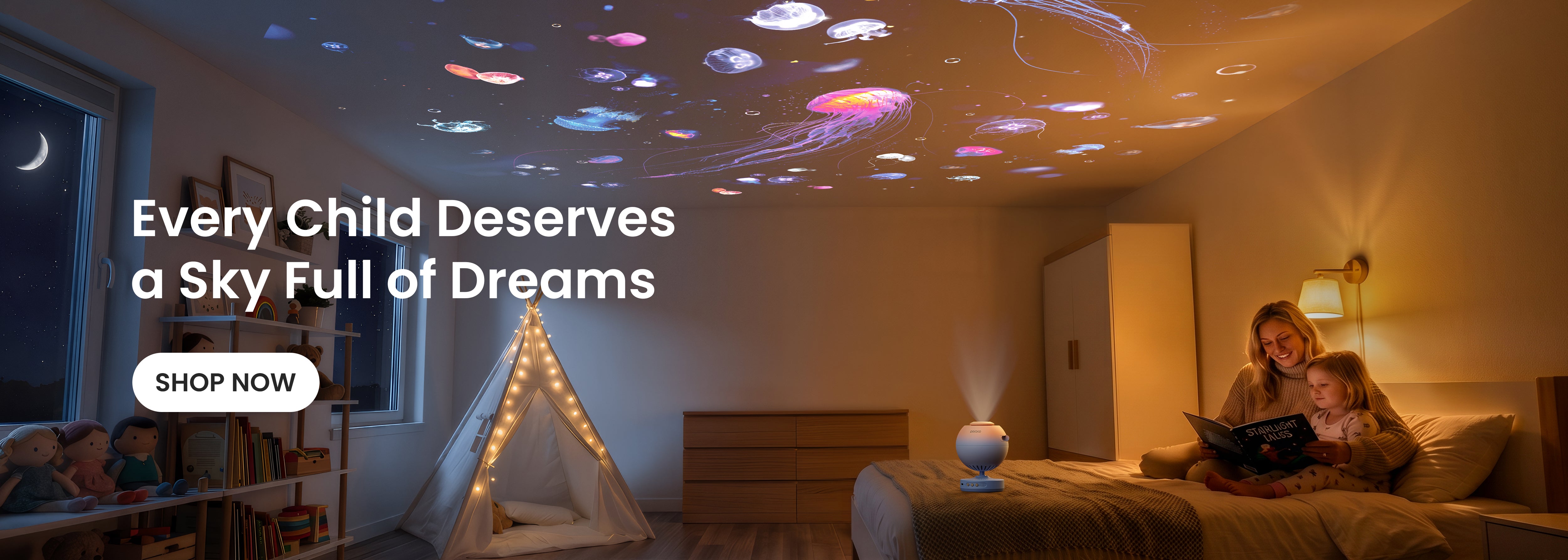 POCOCO Galaxy Projector Creates a Calming Universe