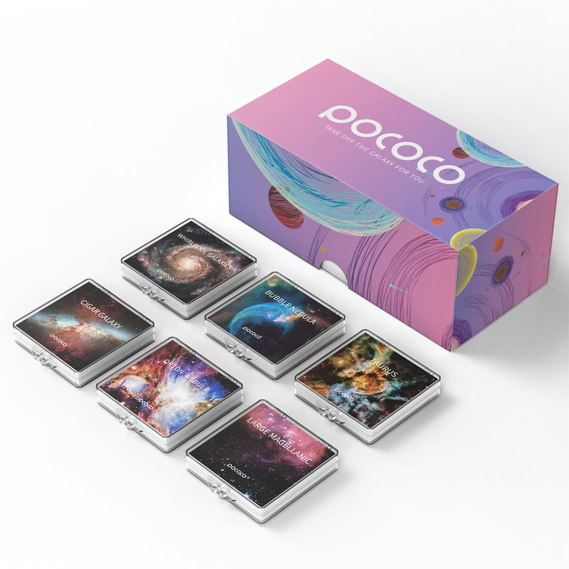 POCOCO Galaxy Projector 6 Discs - Gorgeous Nebula