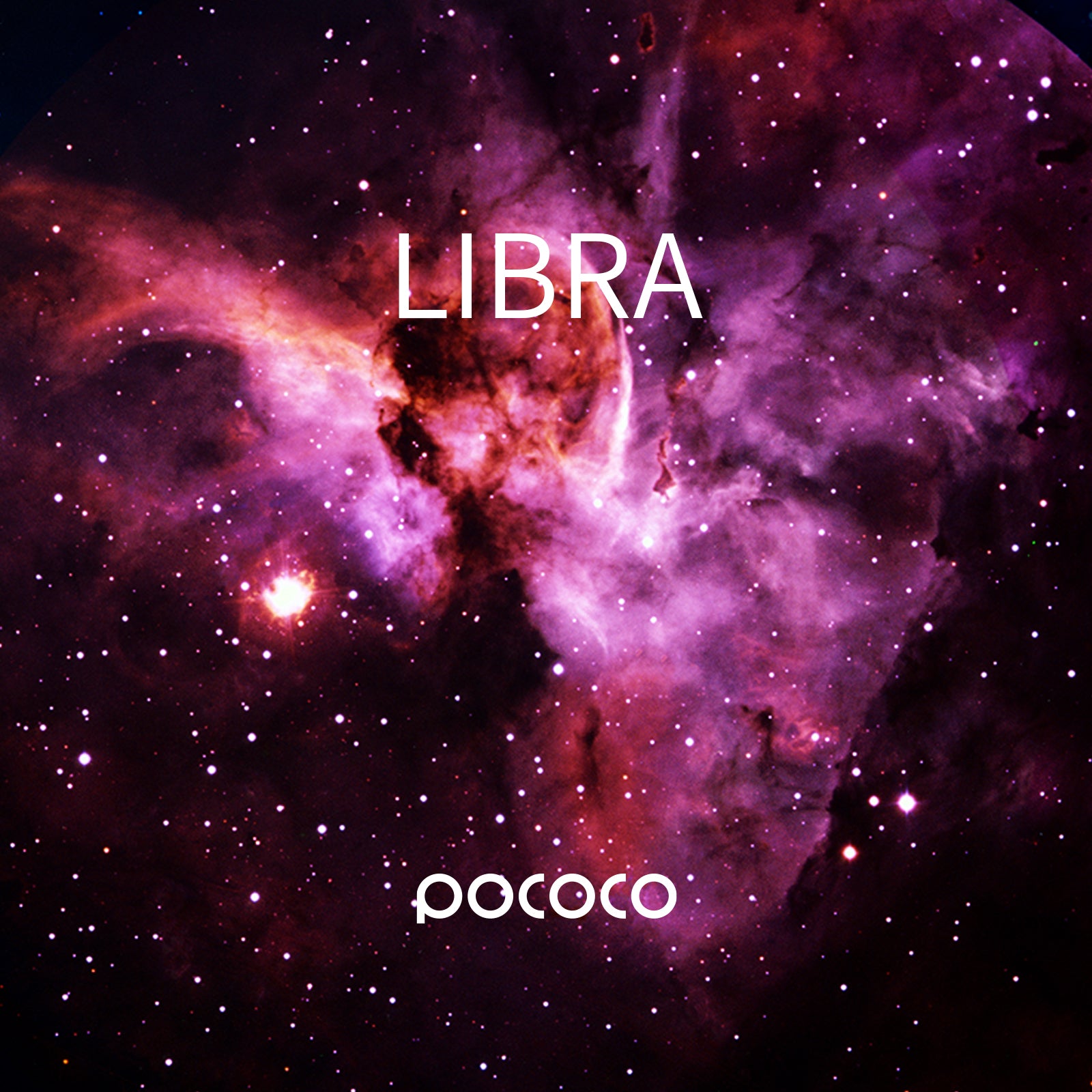 POCOCO Galaxy Projector Disc - Libra
