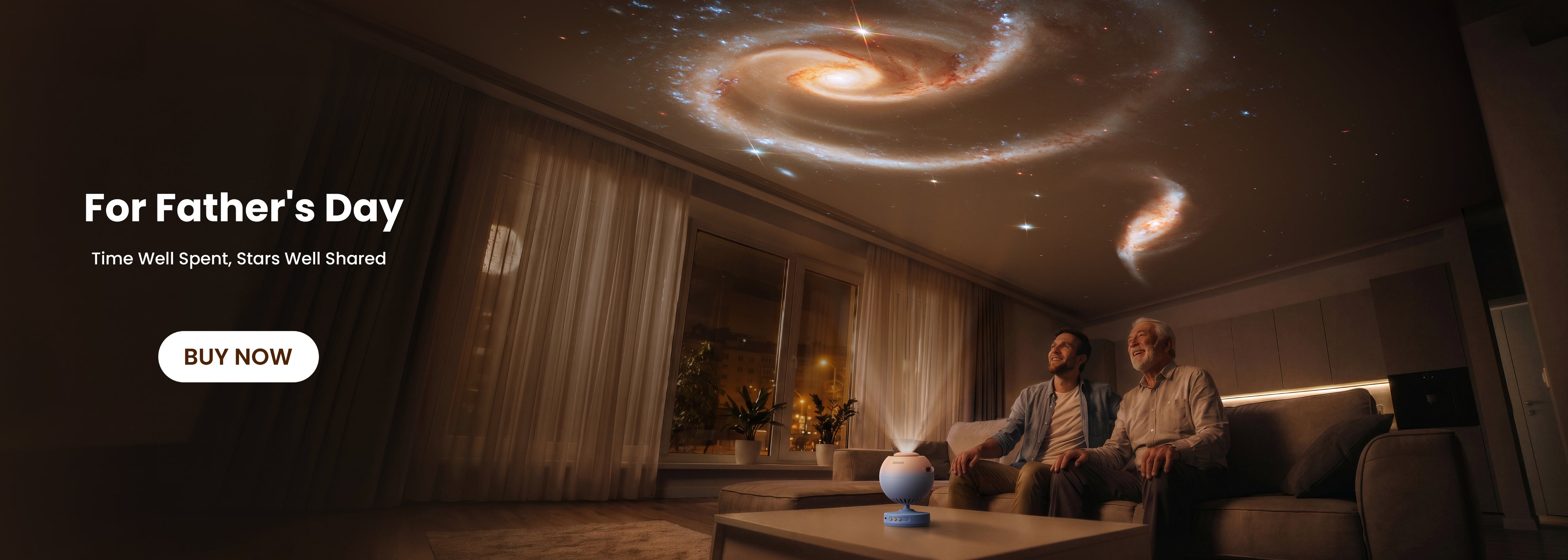 POCOCO Galaxy Projector Creates a Calming Universe