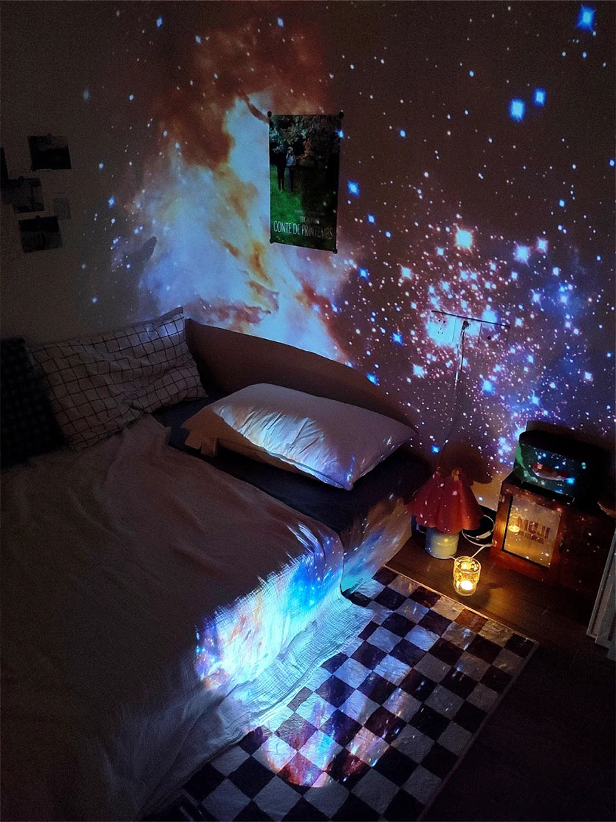 unboxing pococo galaxy projector 🪐 aesthetic room decor, desk finds 