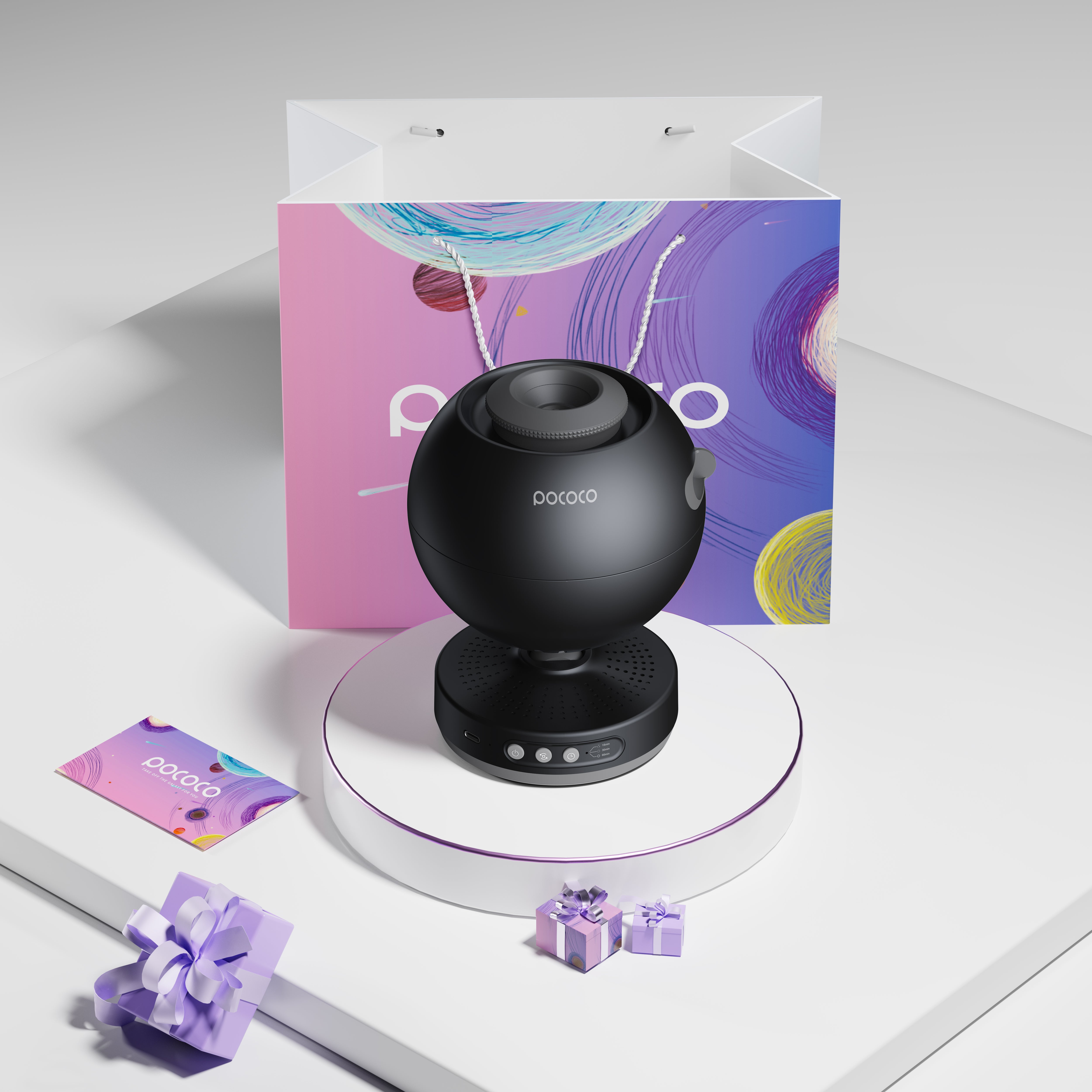 2026 POCOCO Valentine's Day Star Projector Set | 1 Projector + 8 Discs