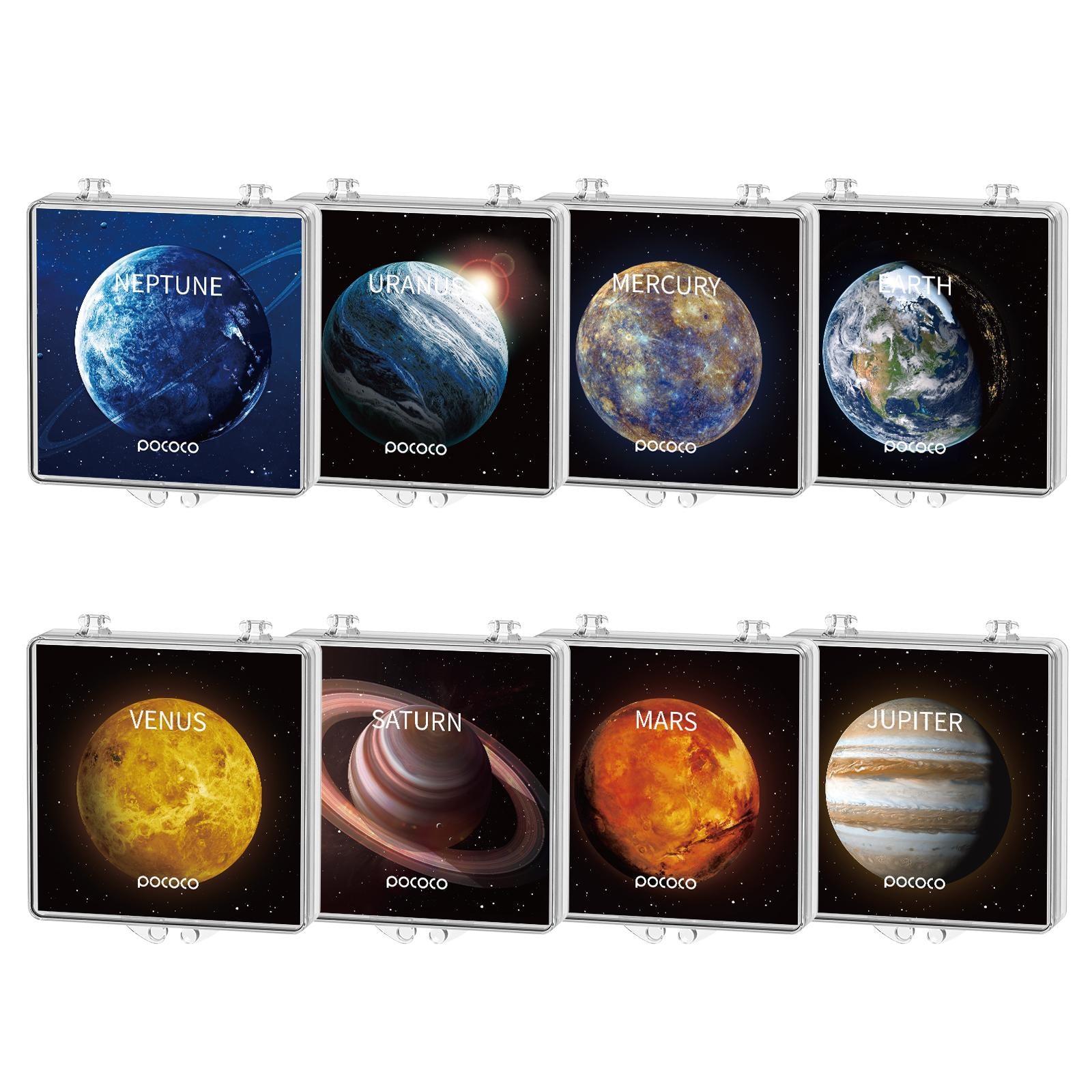 Planeta inmersivo - Discos de proyector POCOCO Galaxy | 8 piezas