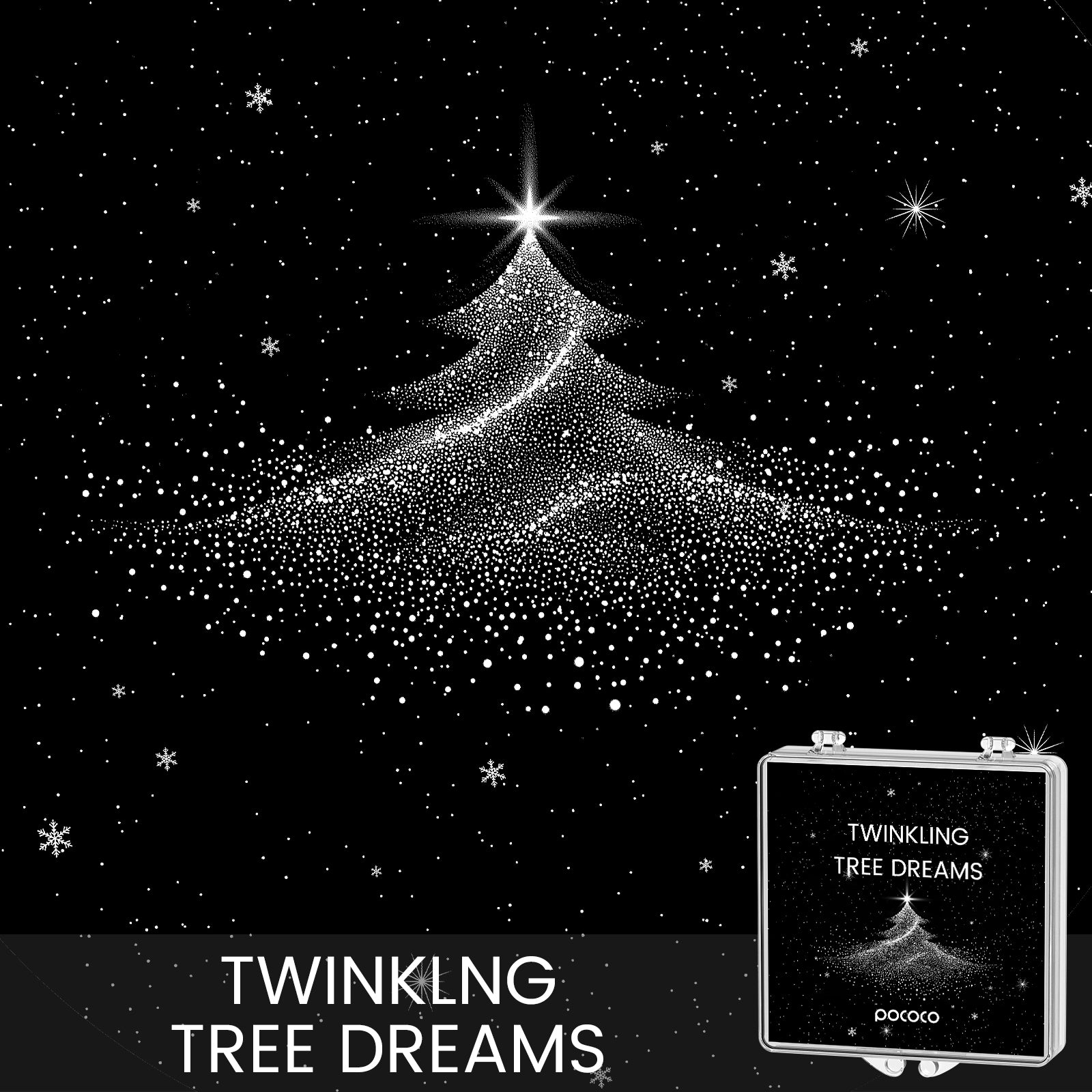 Starlit Christmas Galaxy Projector Discs Set (3 Discs)