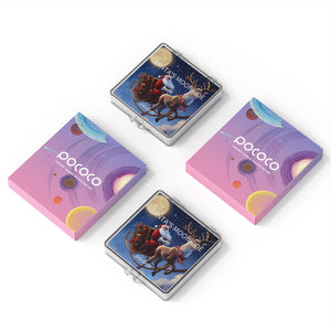POCOCO Galaxy Projector Disc - Santa's Moonride