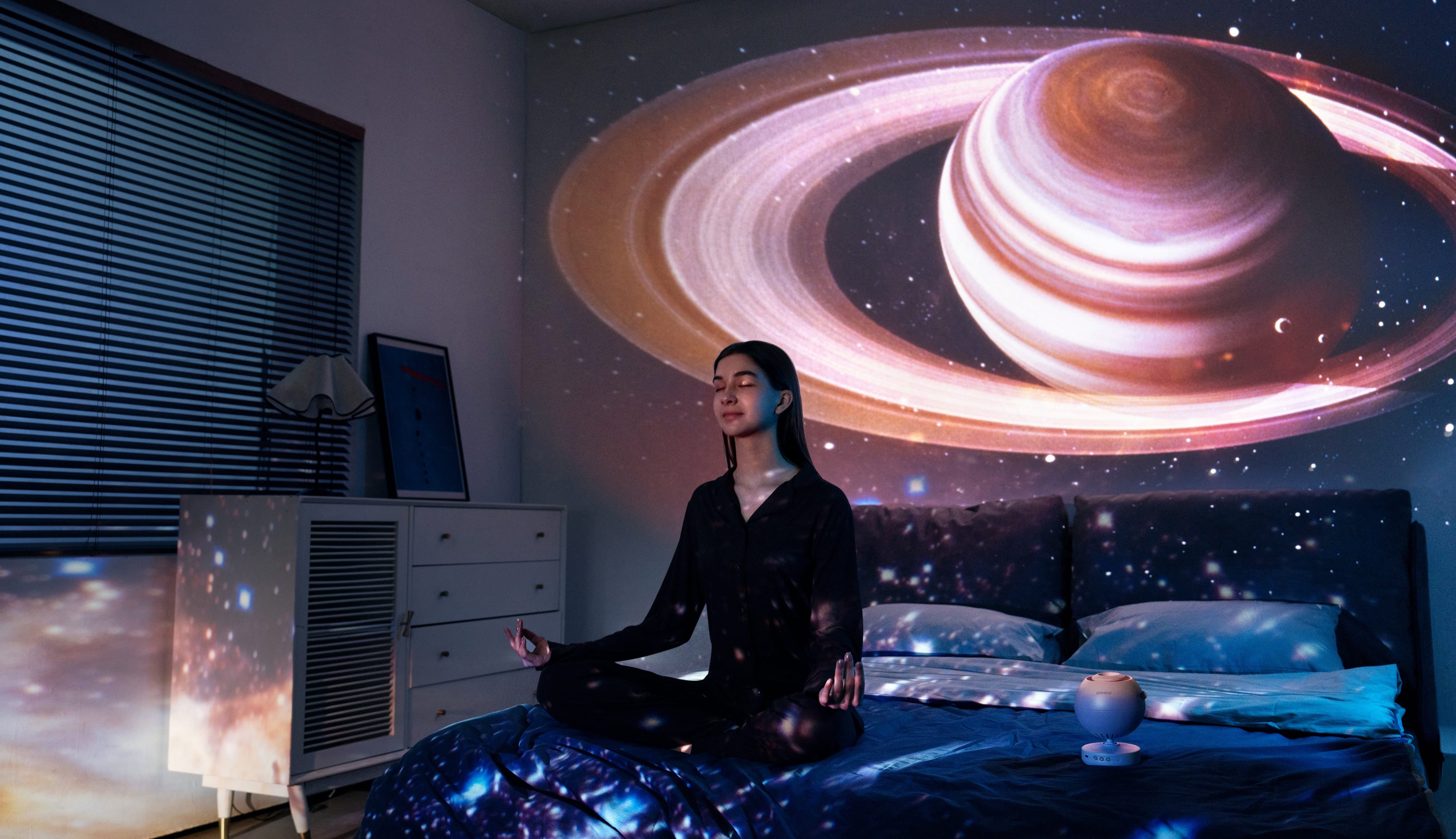 Galaxy Projector | Star Projector | White