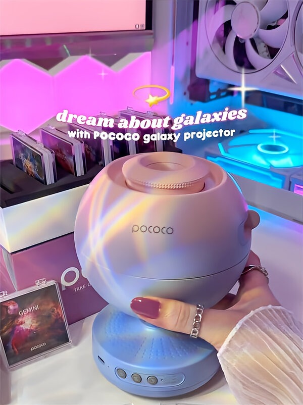Dream About Galaxy With POCOCO Galaxy Projector