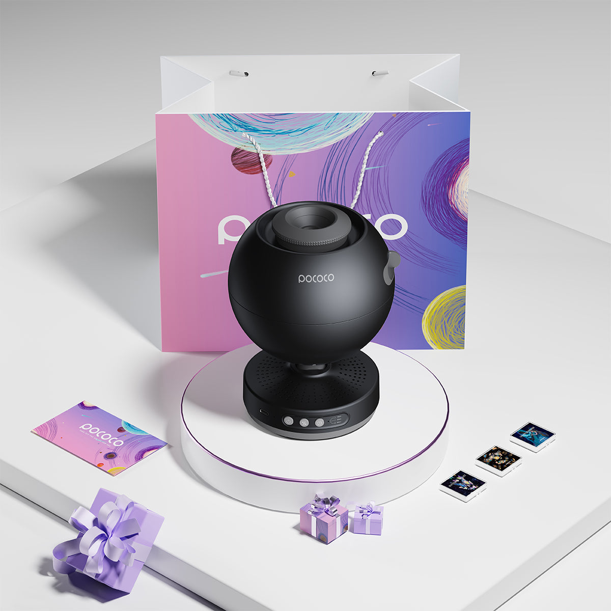 2026 POCOCO Valentine's Day Star Projector Set | 1 Projector + 12 Discs