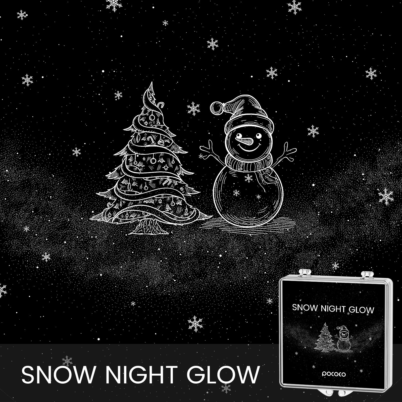 Starlit Christmas Galaxy Projector Discs Set (3 Discs)