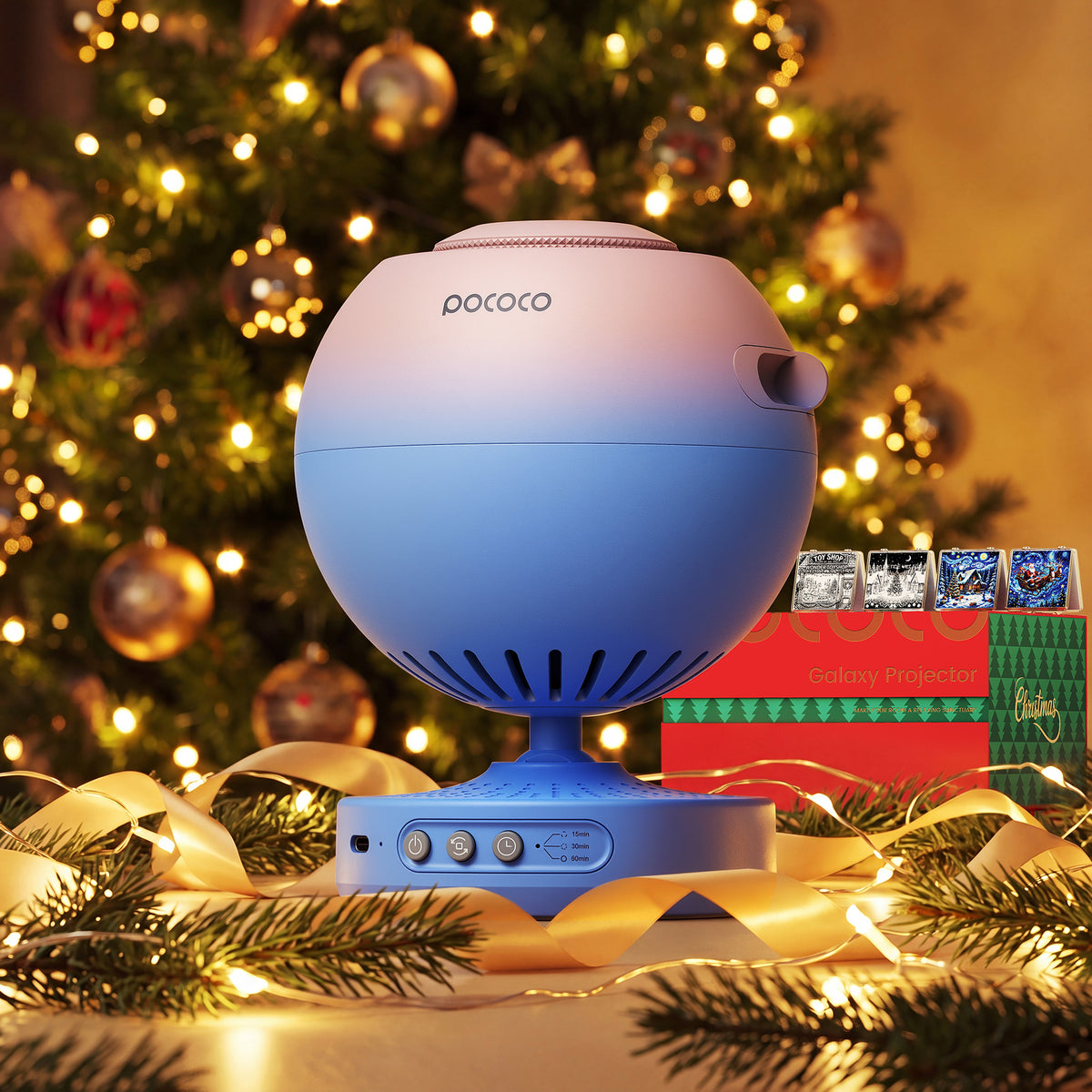 2026 POCOCO Christmas Star Projector Set