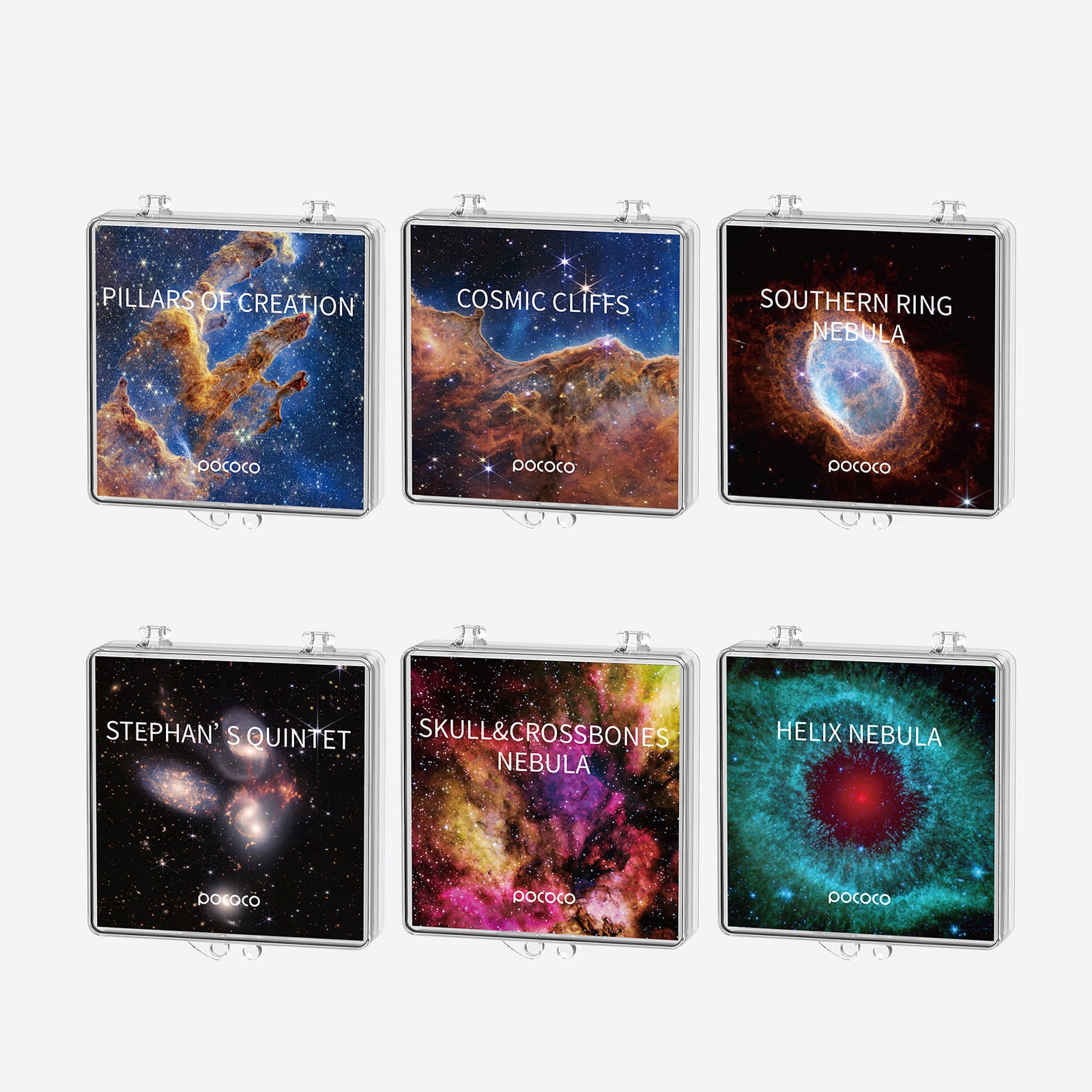 Fixed Star And Nebula Galaxy Projector Discs Set ( 6 Discs)