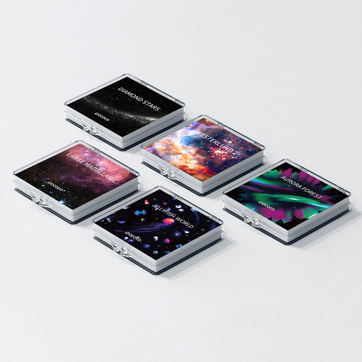 POCOCO Galaxy Projector | Star Projector + 8-disc Set + 5 Free Discs