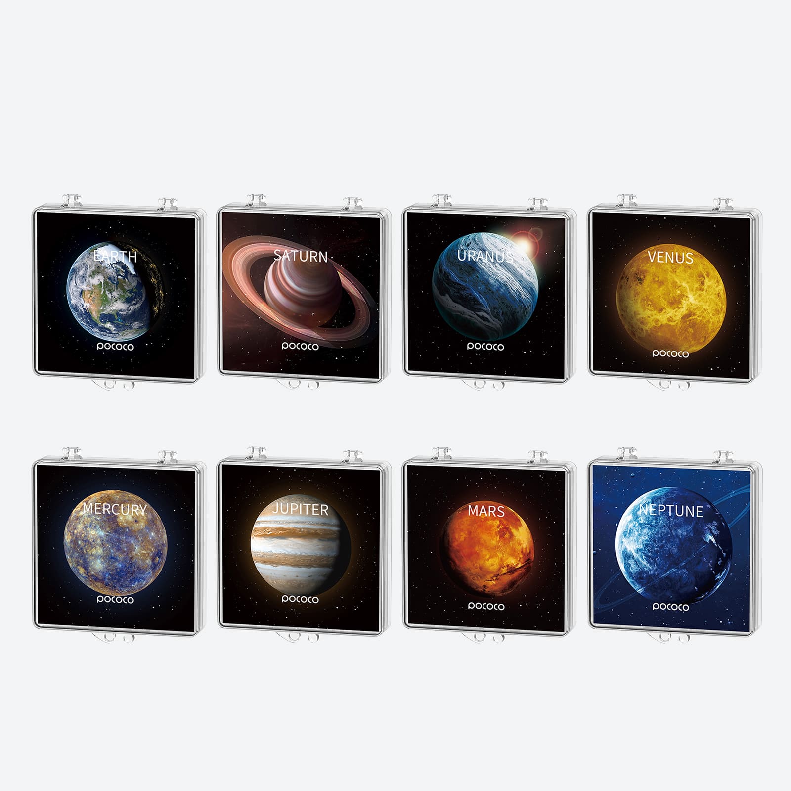 Immersive Planet Galaxy Projector Discs Set (8 Discs)