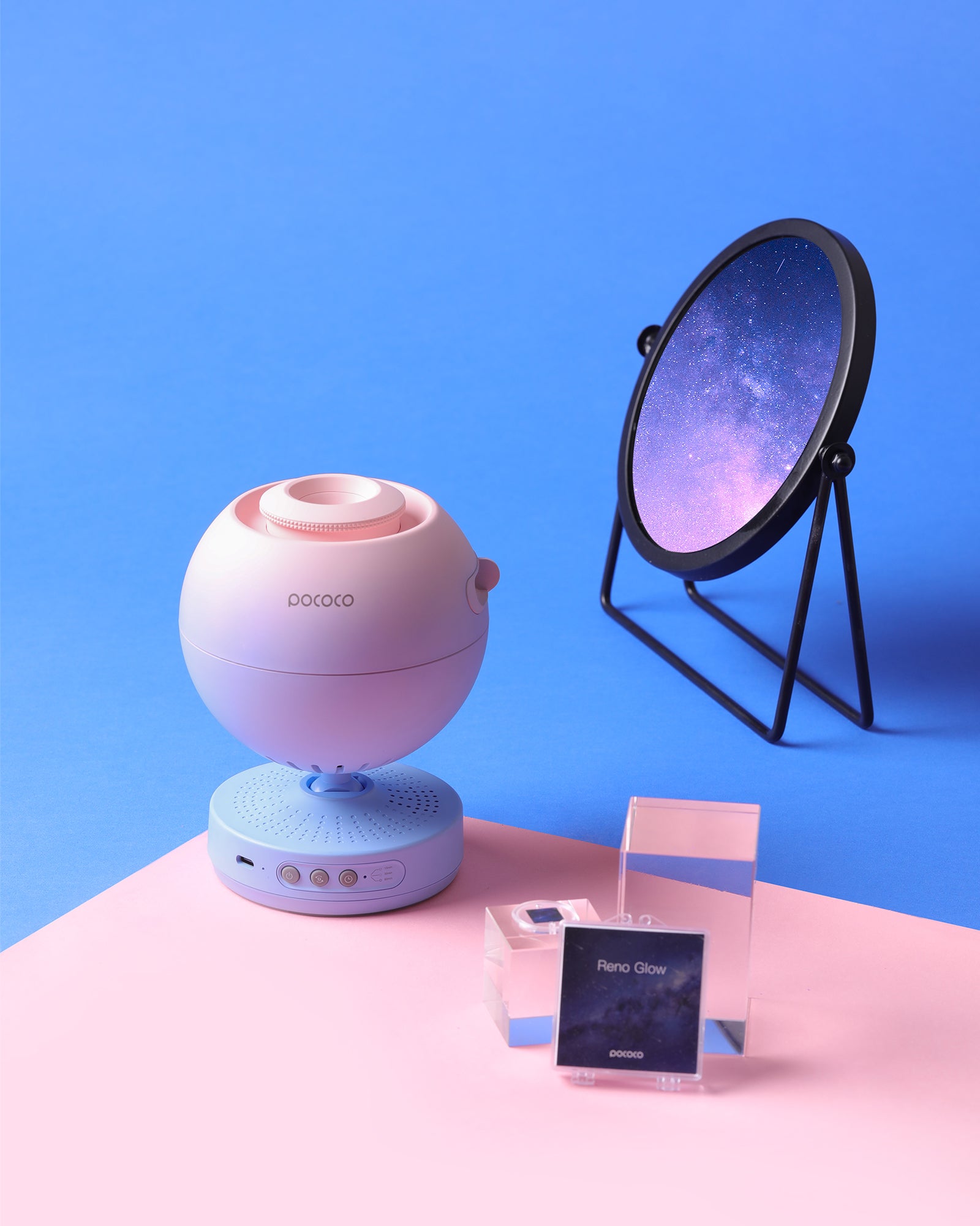 Galaxy Projector | Star Projector | Blue and Pink - POCOCO