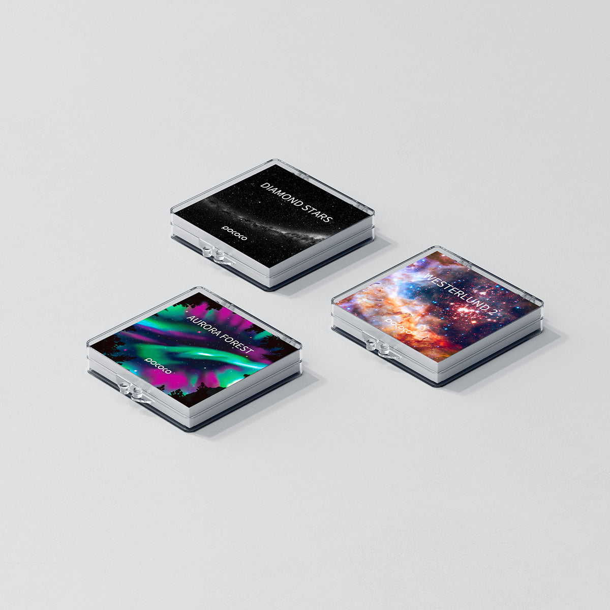 POCOCO Christmas Star Projector Set | 1 Projector + 12 Discs + Christmas Gift Bag