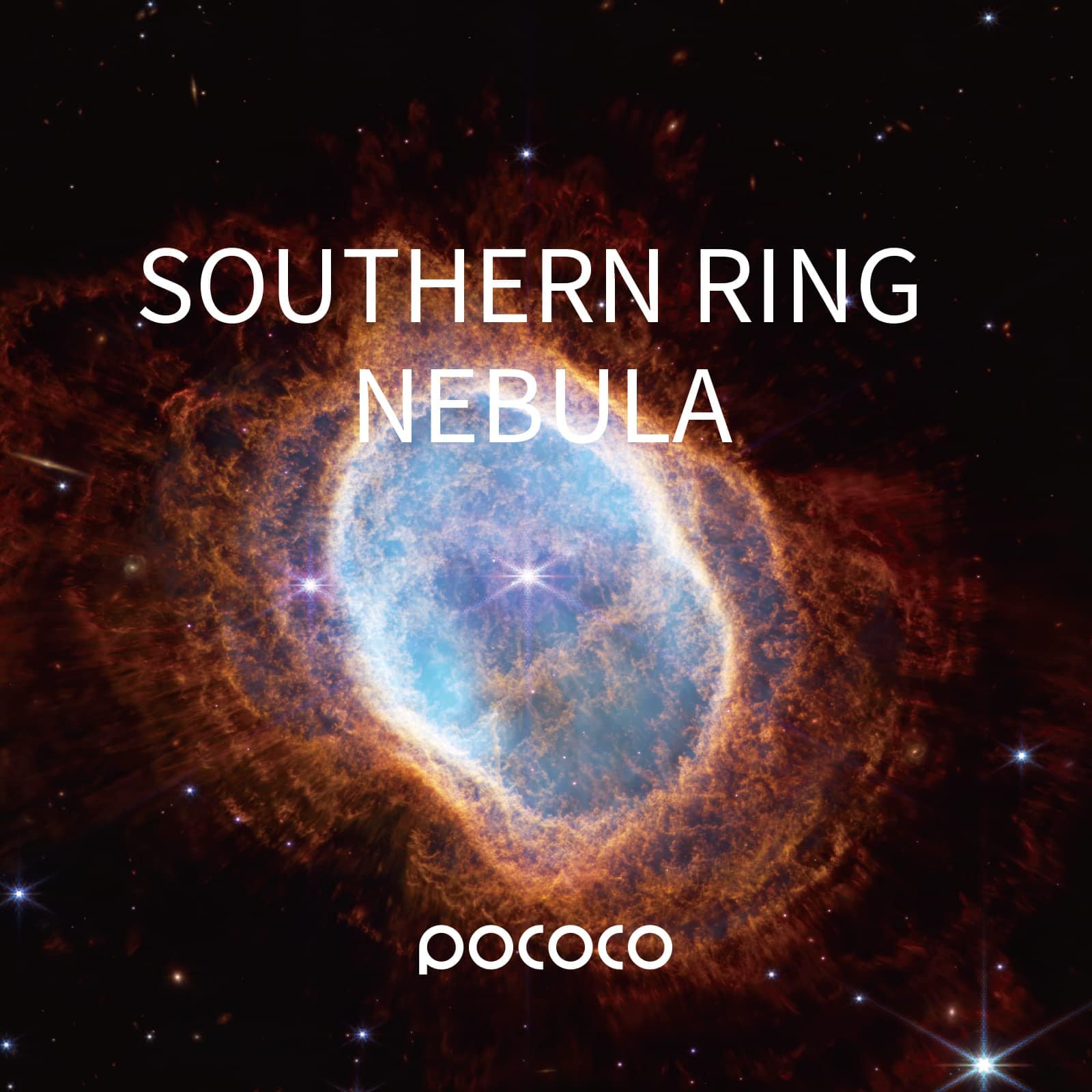 POCOCO Galaxy Projector Disc - Southren Ring Nebula