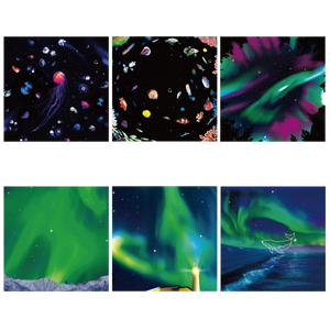 POCOCO Galaxy Projector 6 Disc - Aurora and Deep Sea