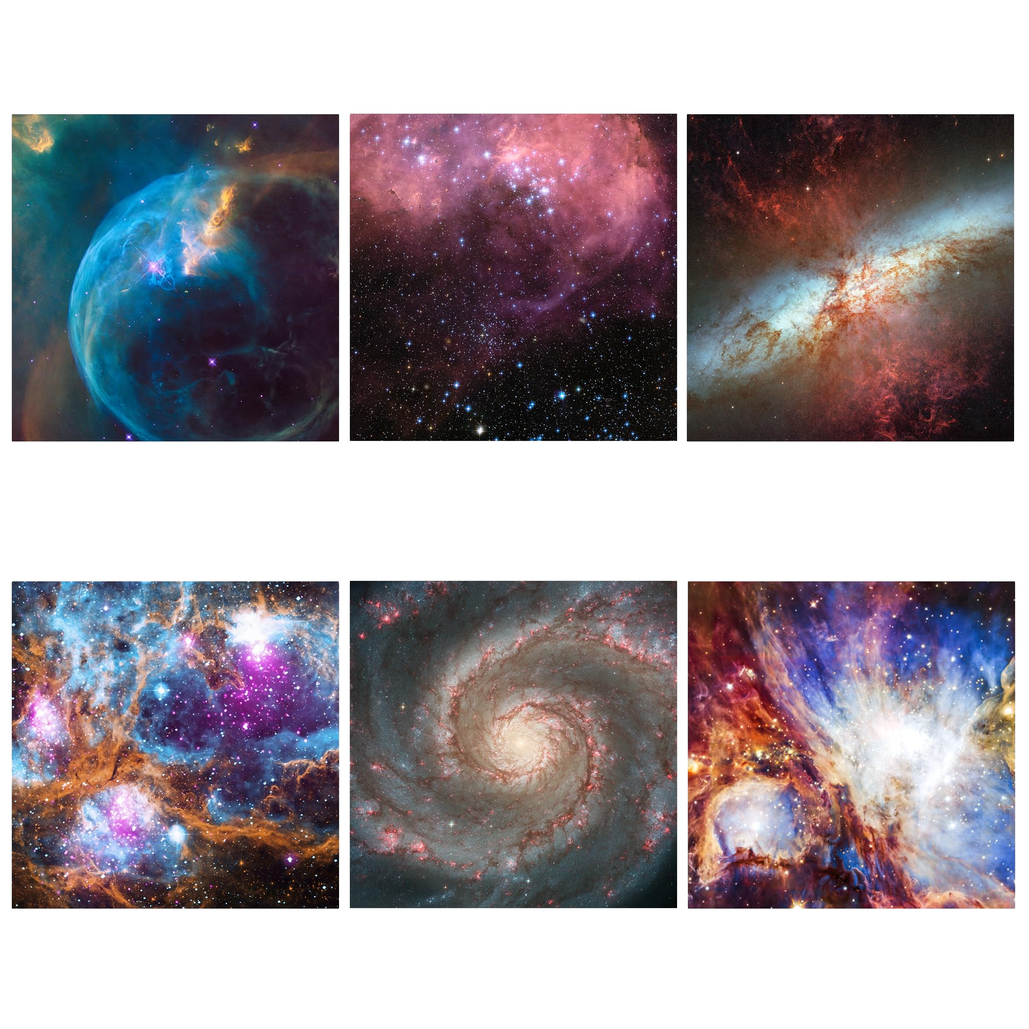 POCOCO Galaxy Projector 6 Discs - Gorgeous Nebula