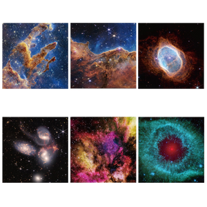 POCOCO Galaxy Projector 6 Discs - Fixed Star And Nebula