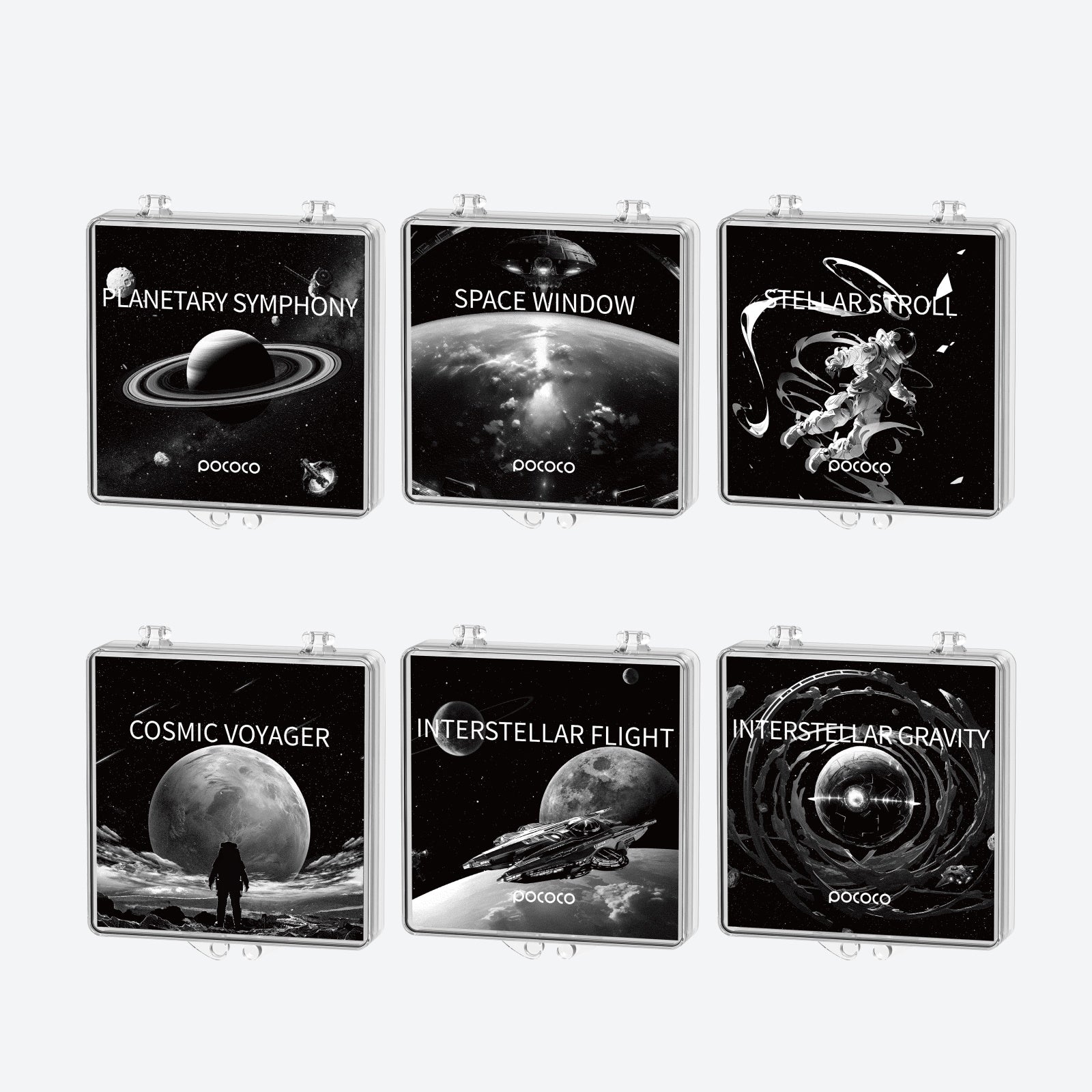 Cosmic Odyssey Galaxy Projector Discs Set (6 Discs)