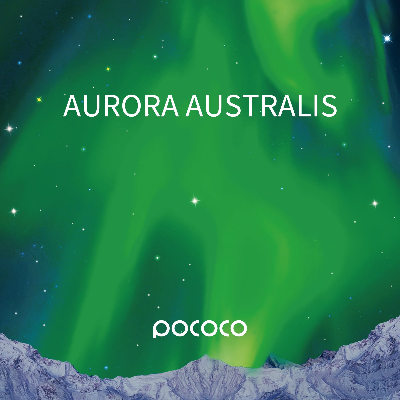 POCOCO Galaxy Projector Disc - Aurora Australis