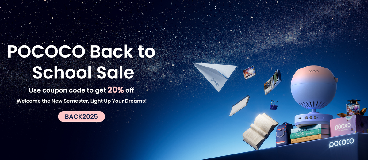 POCOCO Galaxy Projector Creates a Calming Universe