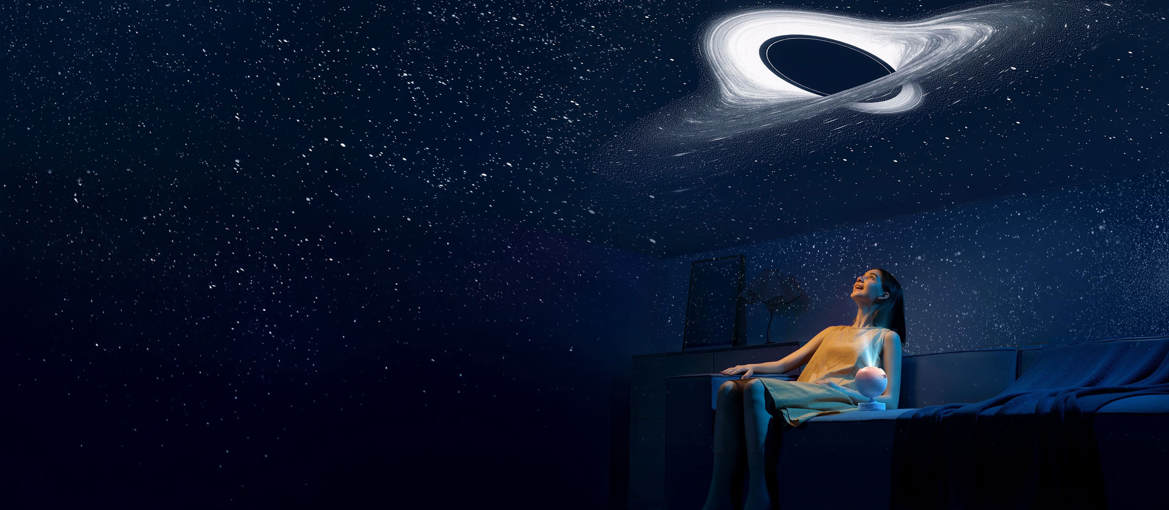 POCOCO Galaxy Projector Creates a Calming Universe