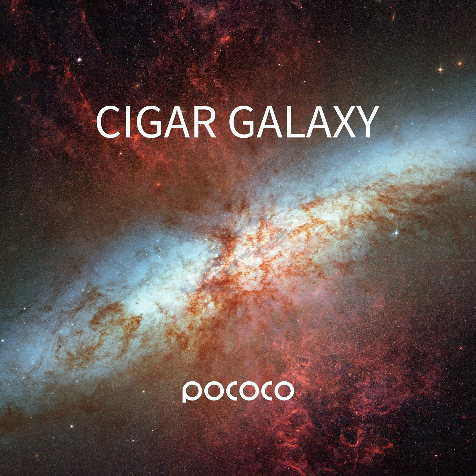 POCOCO Galaxy Projector Disc - Cigar Galaxy