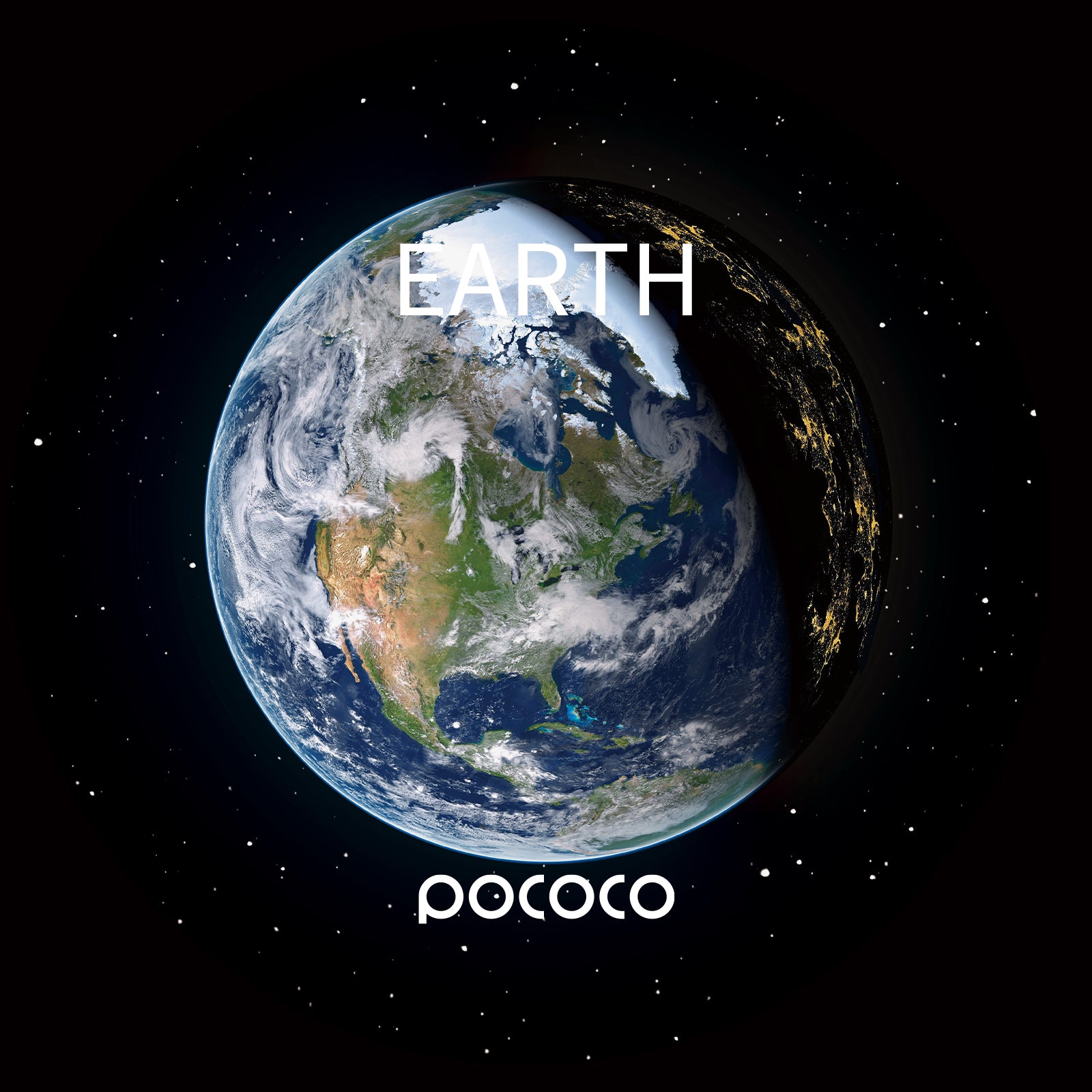 POCOCO Galaxy Projector Disc - Earth