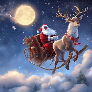 POCOCO Galaxy Projector Disc - Santa's Moonride
